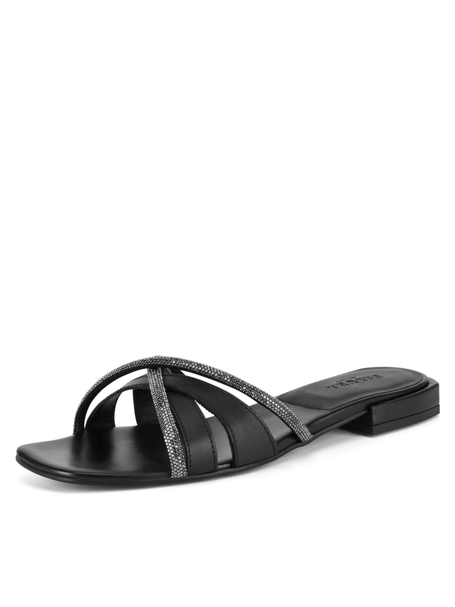 Badura Badura Damen Flip-Flops Schwarz AGATA-21463PE Badepantolette