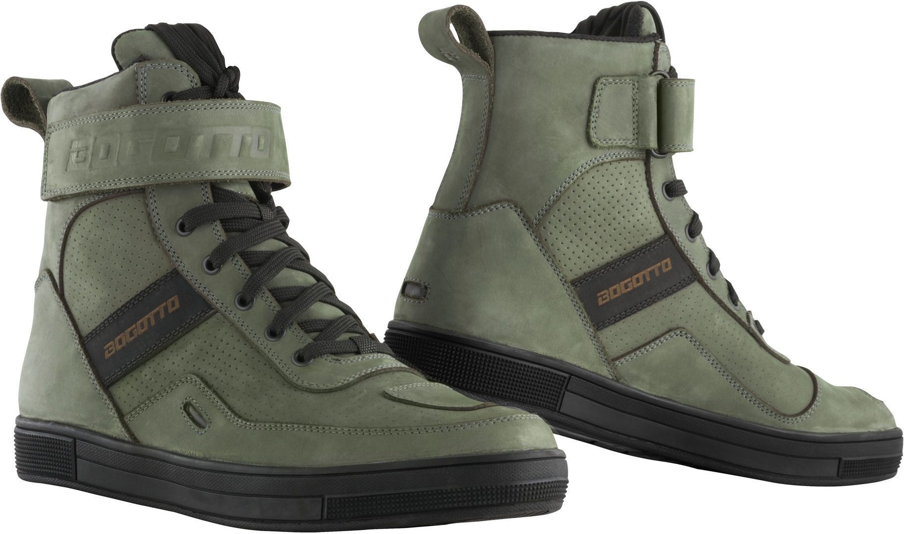 Bogotto Denton perforierte wasserdichte Motorrad Schuhe günstig online kaufen