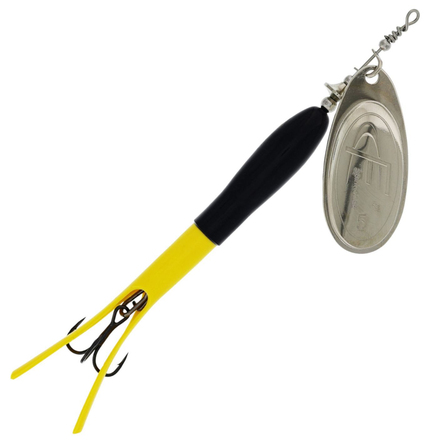 Black / Flouro Yellow / Silver Blade