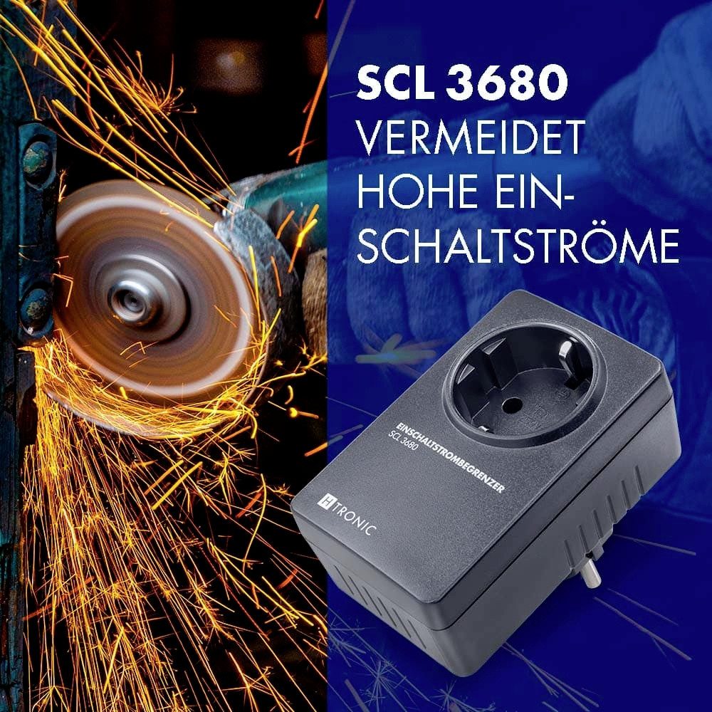 H-Tronic Stromstoßschalter H-Tronic 1114730 Einschaltstrombegrenzer SCL 3680 IP20