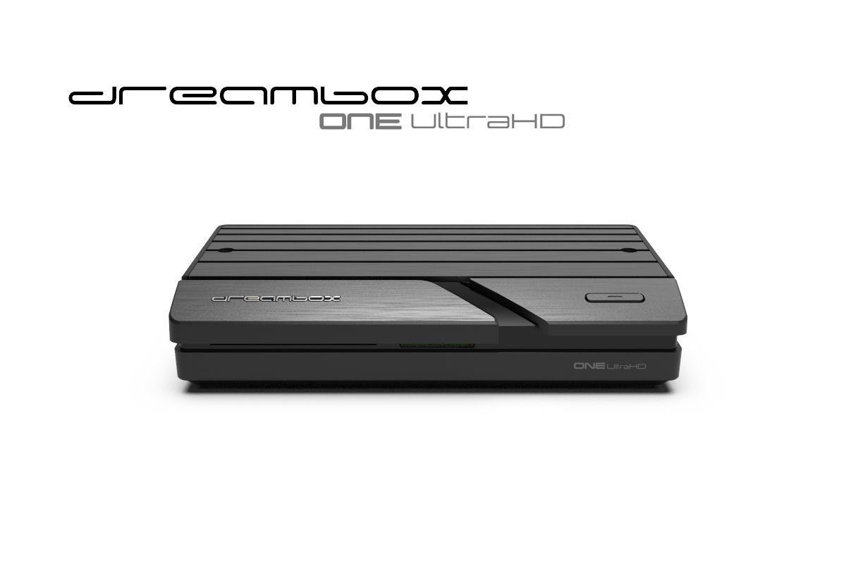 Dreambox One Ultra HD 2x DVB-S2X Multistream Tuner (4K, 2160p, E2 Satellitenreceiver