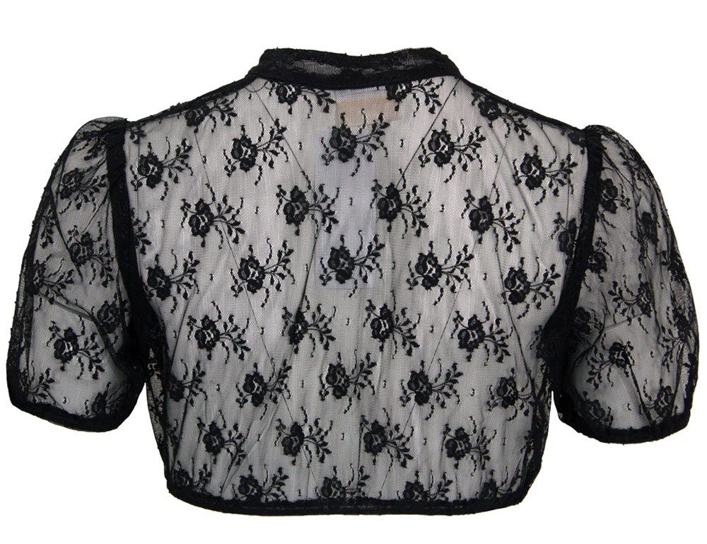 Pierre Marcel Die Bluse Dirndlbluse Transparente Damen Spitzen Bluse "Haile günstig online kaufen