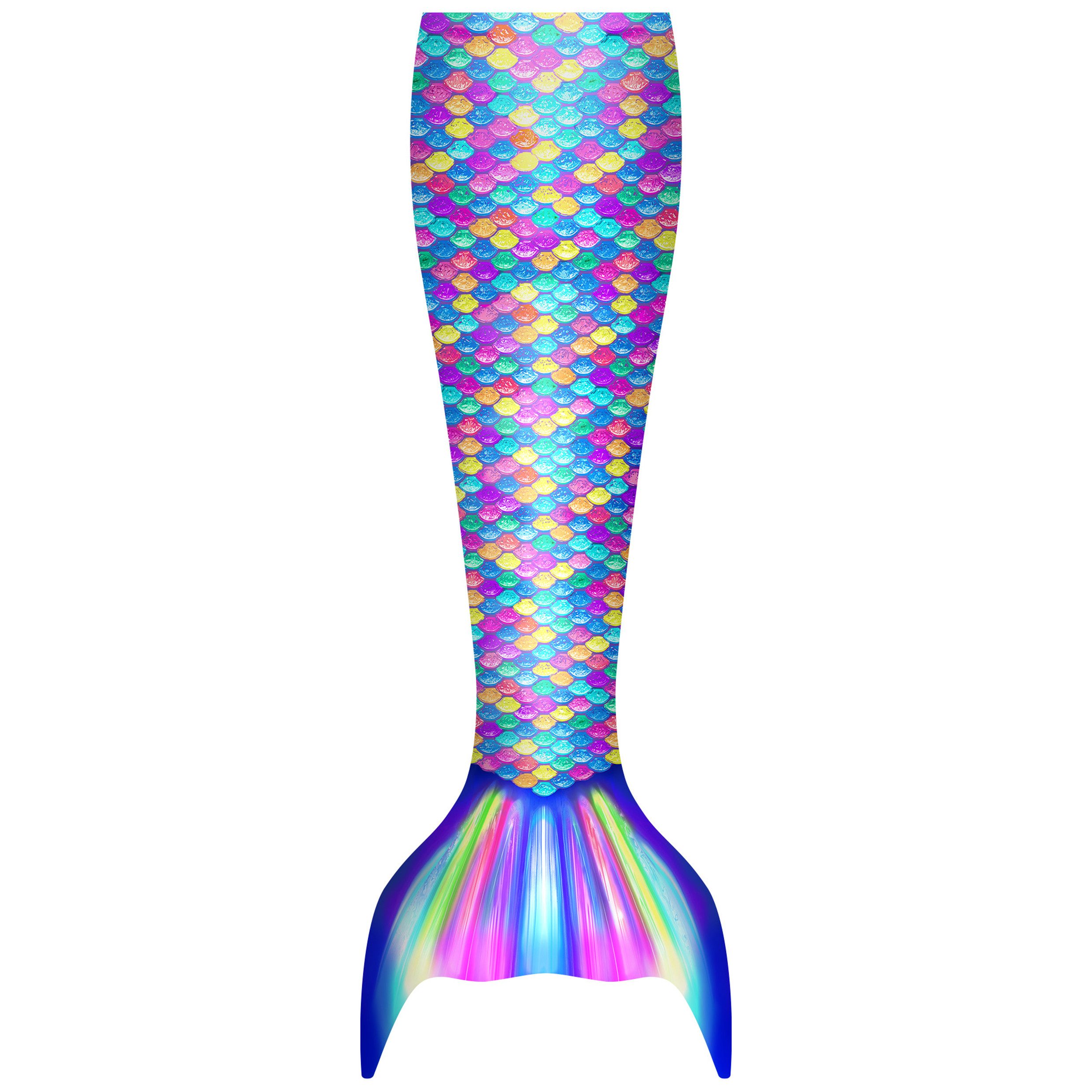 Fin Fun Monoflosse Fin Fun Meerjungfrau FANTASY RAINBOW