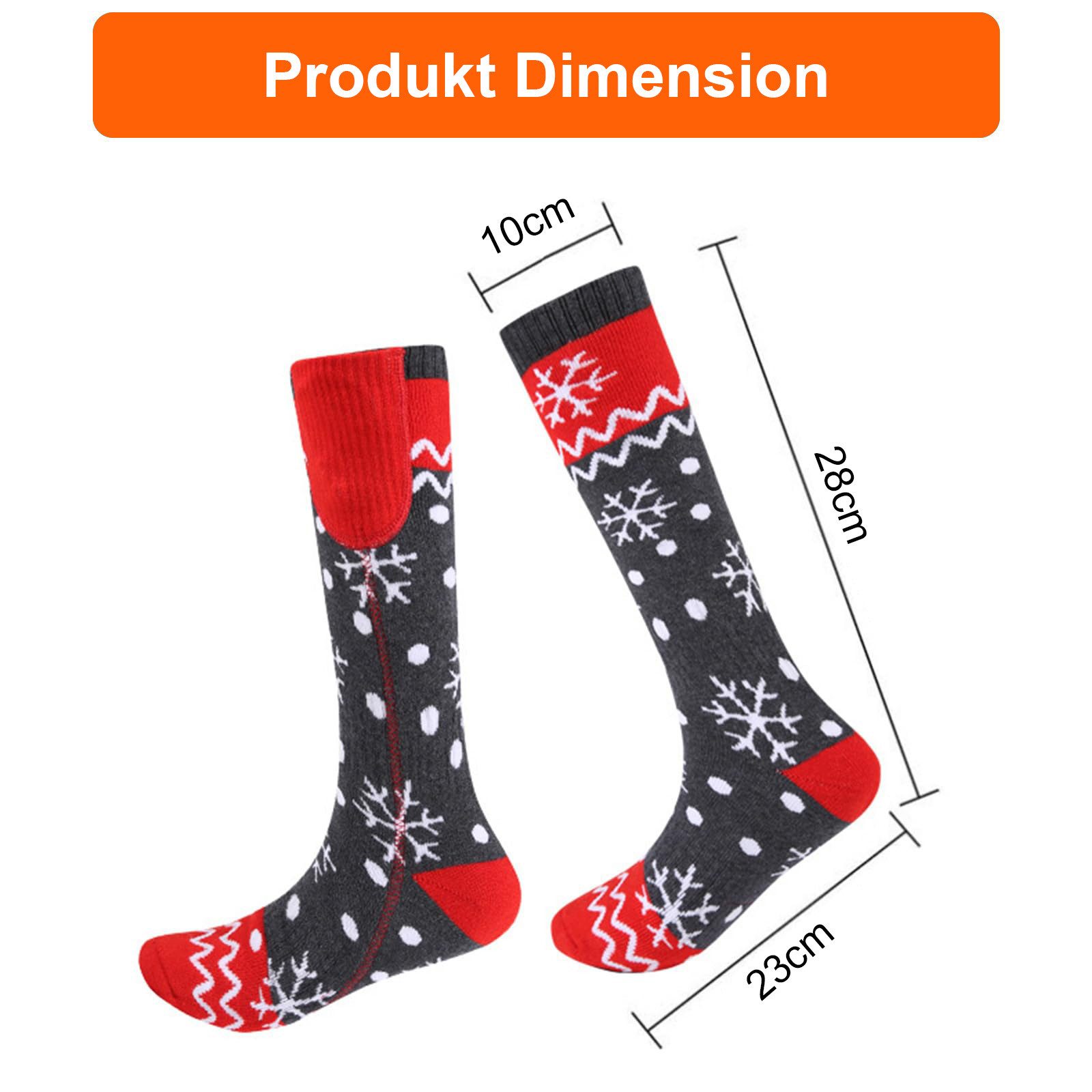 BTTO Funktionssocken Elektrisch Beheizte Socken Winter für Männer und Fraue günstig online kaufen