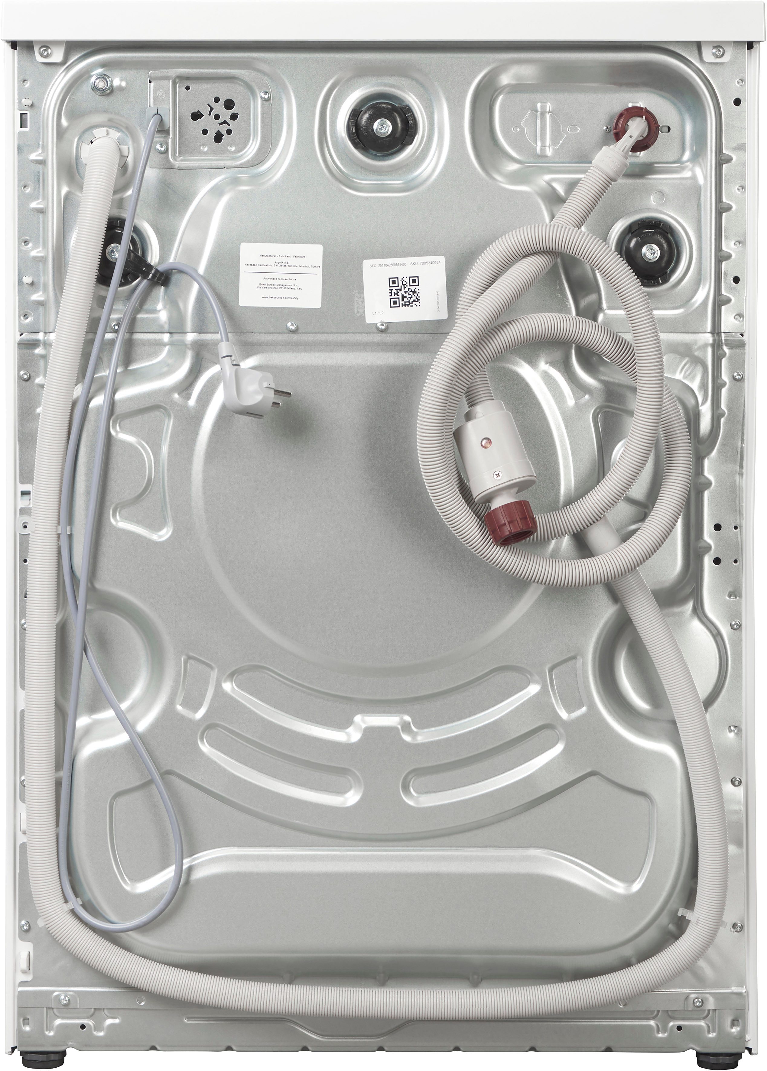 Privileg Waschmaschine MY TIME PWF 874A MY TIME DE, 8 kg, 1400 U/min, Quick Cycles – 5 Programme in unter 1 Stunde – Bild 5 von 5