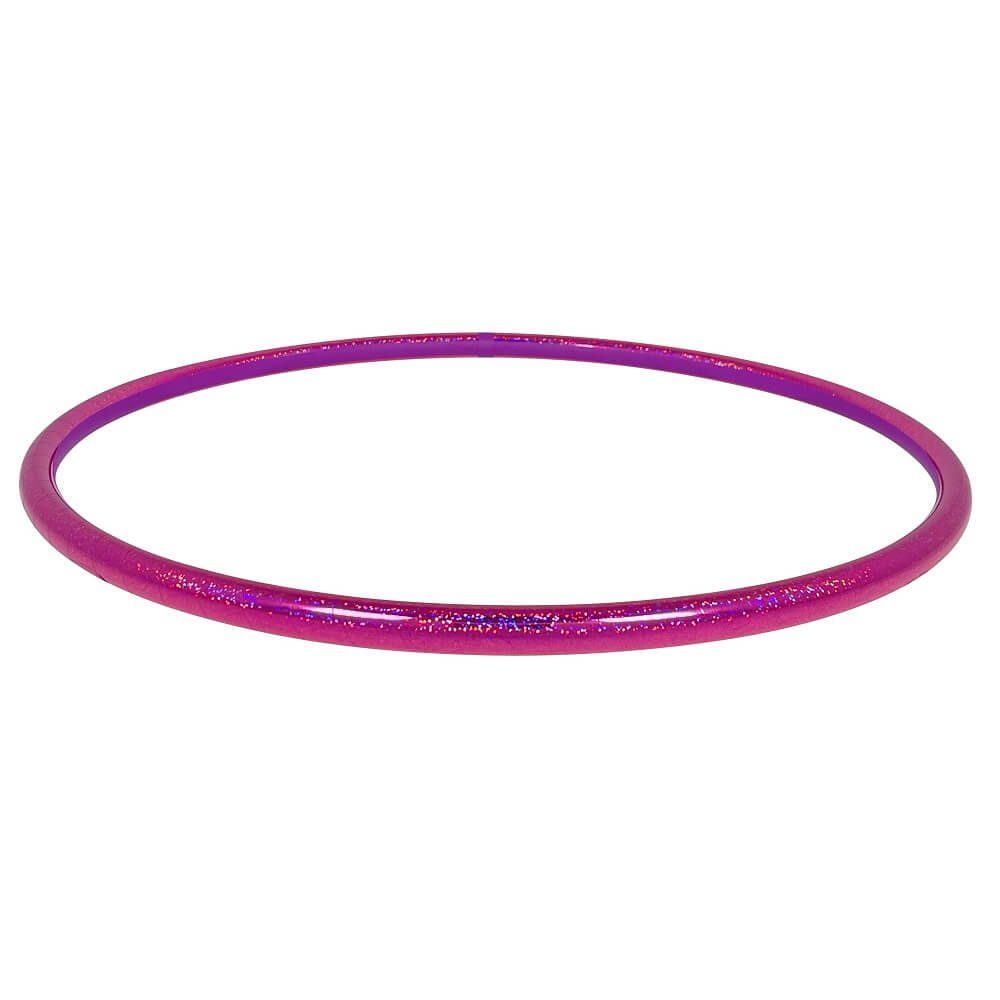 Hoopomania Hula-Hoop-Reifen Hoop Glitter Reifen, Hula Ø90cm Pink