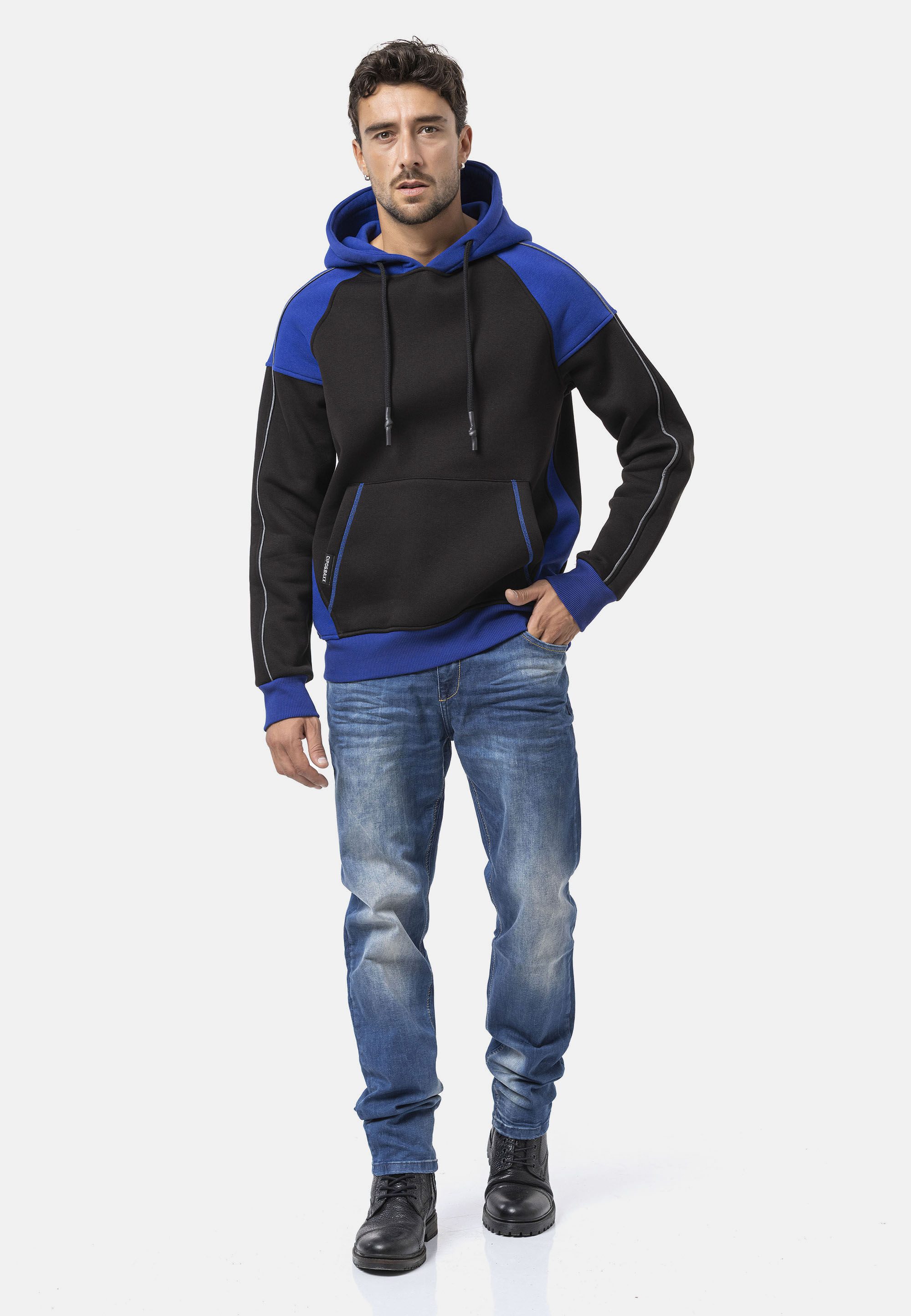 Cipo & Baxx Sweatshirt CL591 (1-tlg) mit Kapuze