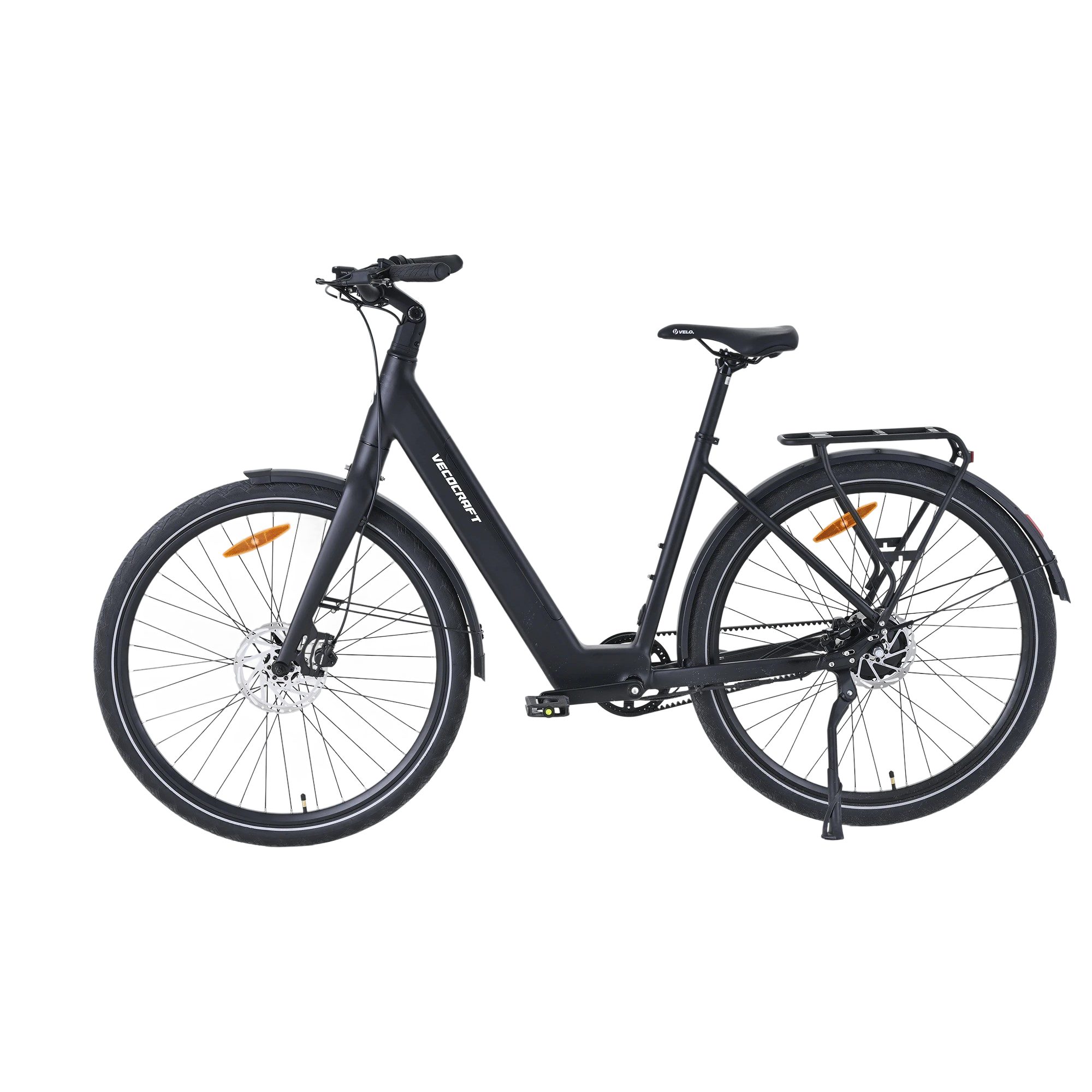 VECOCRAFT E-Bike Cityrad LUNA 2.0 360Wh 28 zoll e bike damen daul speed Riemenantrieb, 1 Gang, Heckmotor, 360 Wh