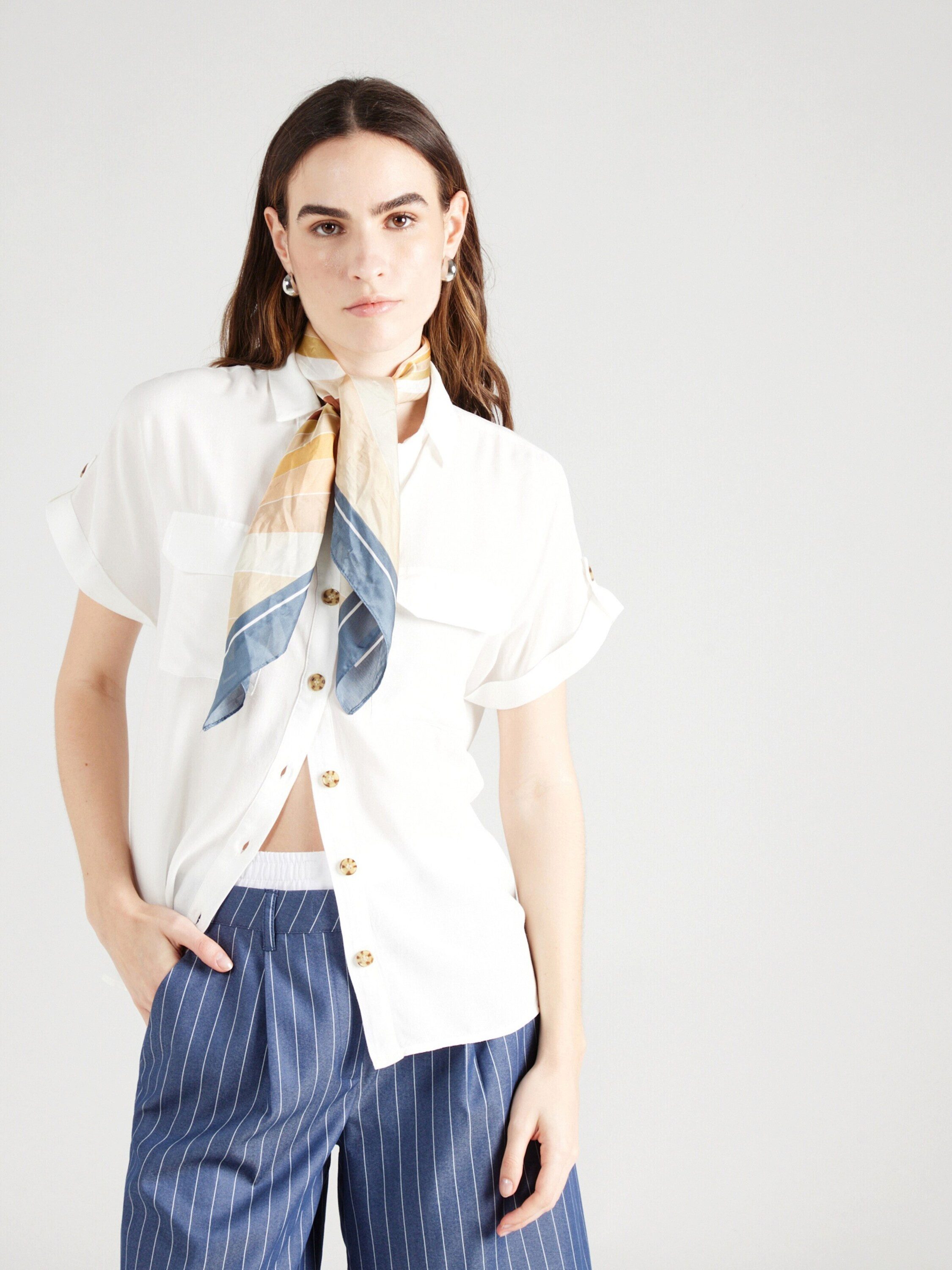 Vero Moda Kurzarmbluse Bumpy (1-tlg) Falten günstig online kaufen