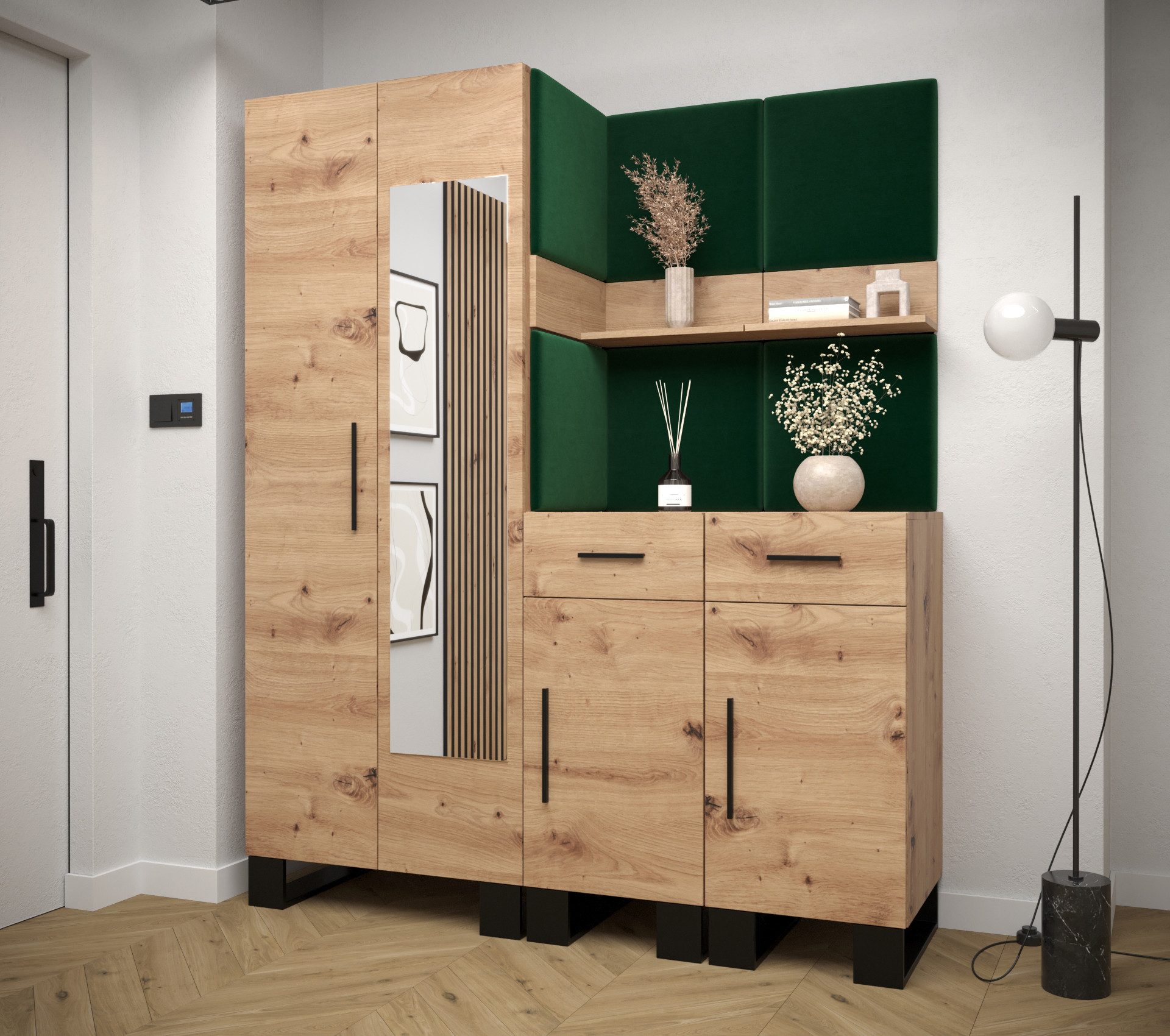 ABIKS MÖBEL Garderoben-Set ARTIN Set 15 günstig online kaufen