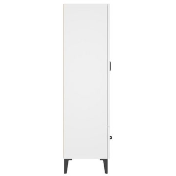 möbelando Highboard Torres (BxHxT: 70x115x31 cm), in Weiß mit einer Schublade und 2 Türen