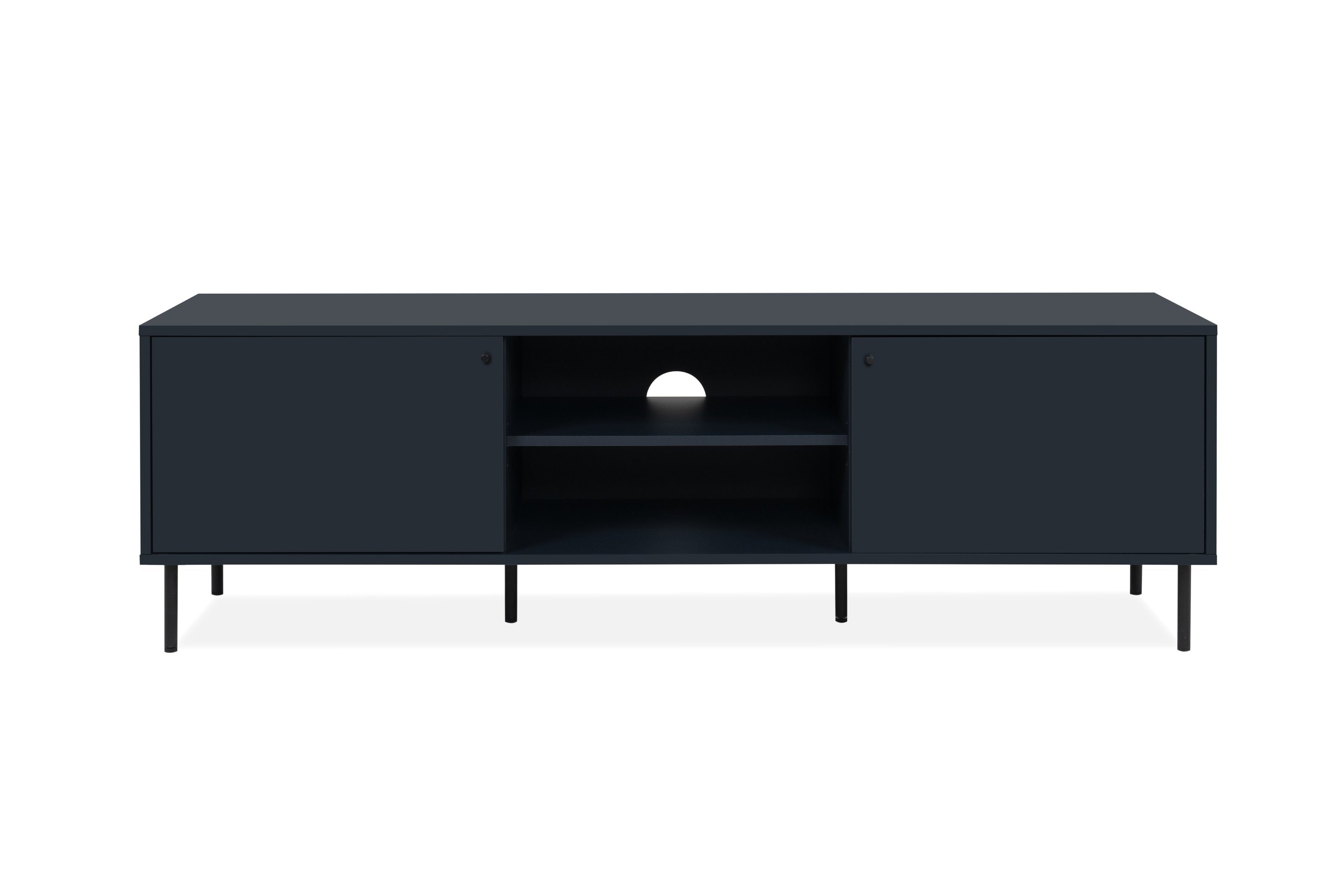 Finori TV-Board in Navy blau - 160x50x40cm (BxHxT)