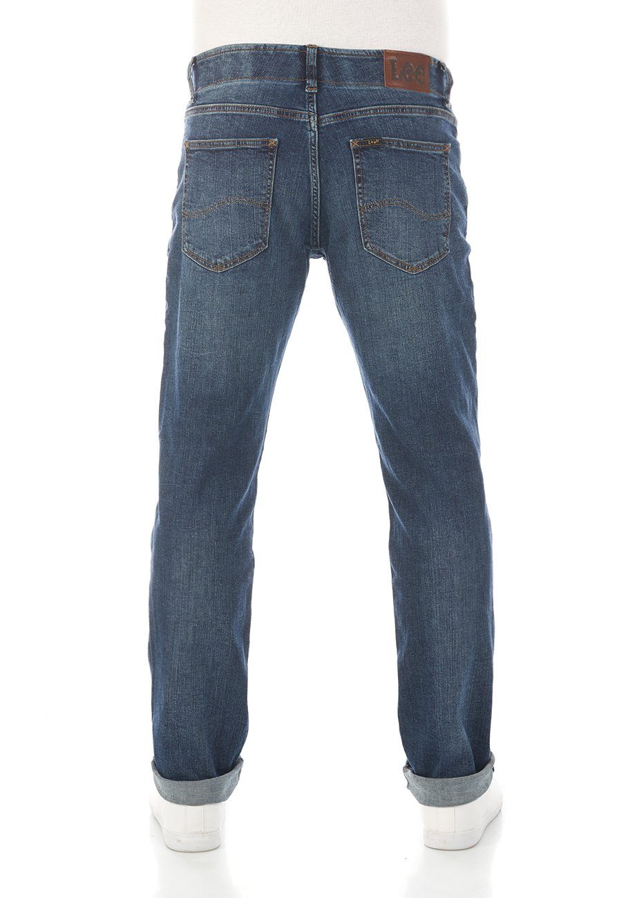 Straight-Jeans Maddox Jeanshose Lee® Motion Straight mit Extreme Stretch (PU)