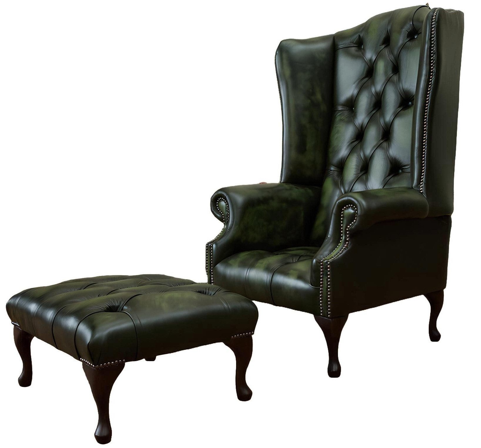 Xlmoebel Chesterfield-Sessel Luxuriöser Fernsehsessel aus Leder für entspannte Stunden (Sessel), Hergestellt in Europa