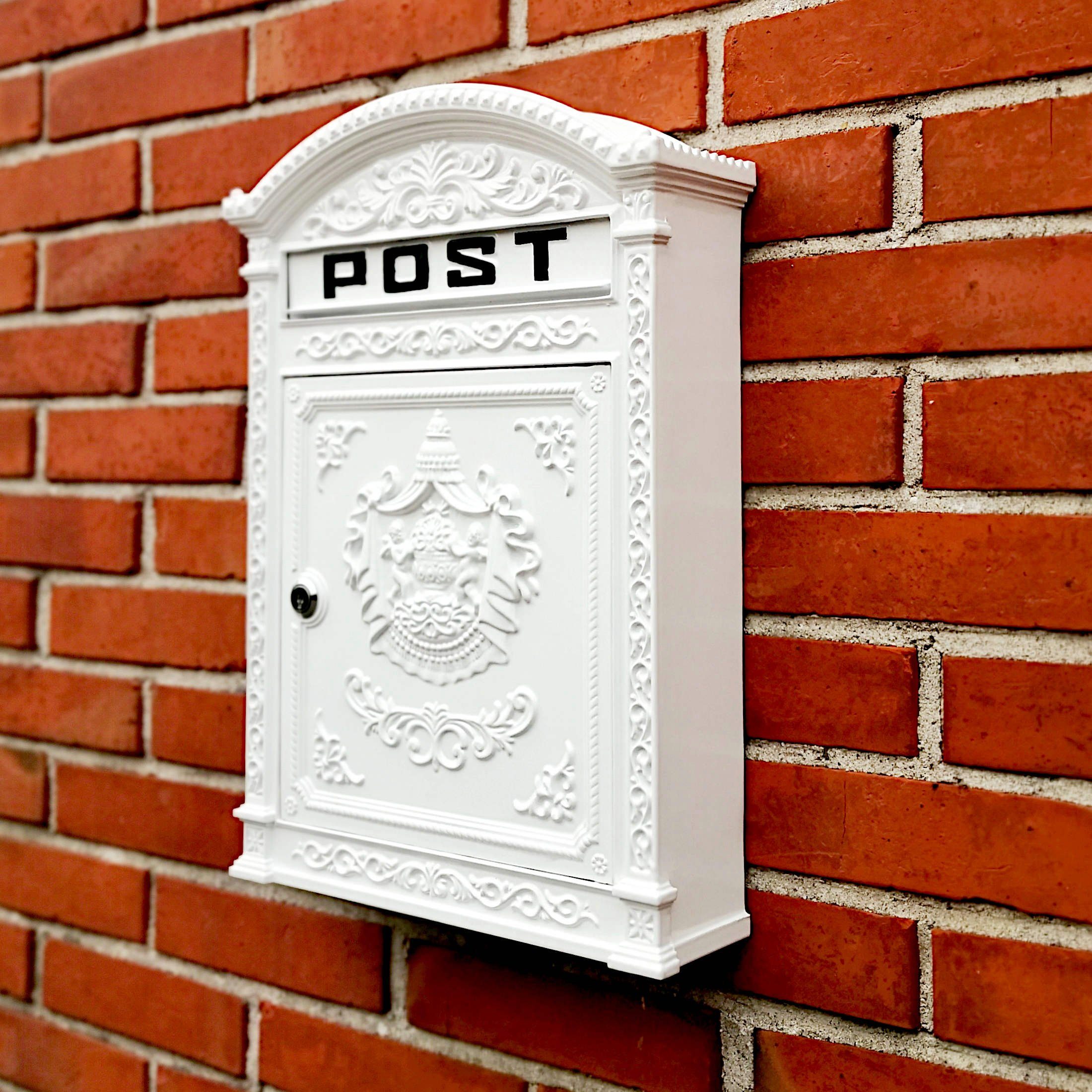 Briefkasten Wandbriefkasten Klassischer englischer Paulslandhaus