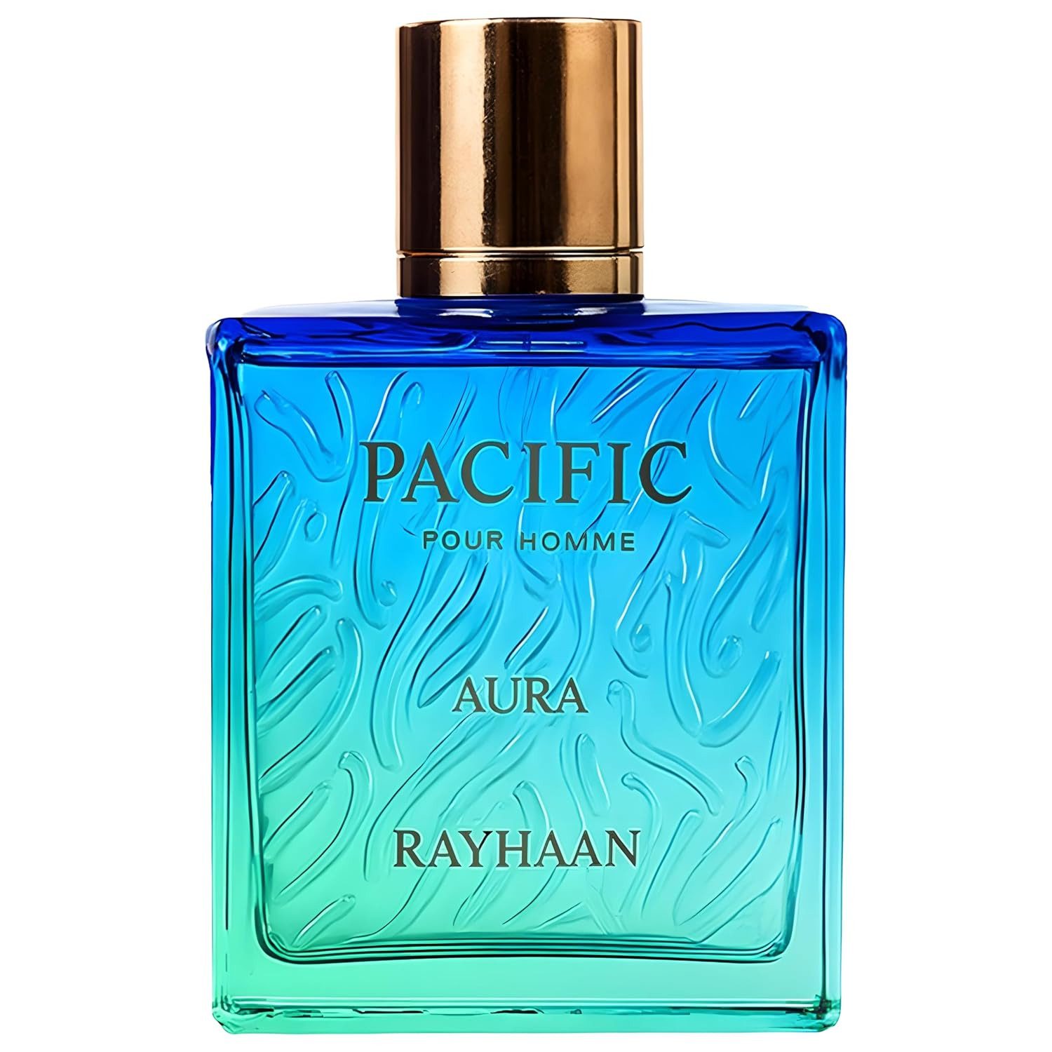 Rayhaan Eau de Parfum Rayhaan Pacific Aura Eau de Parfum 100ml, 1-tlg., Frischer, maritimer Duft für Herren und Damen