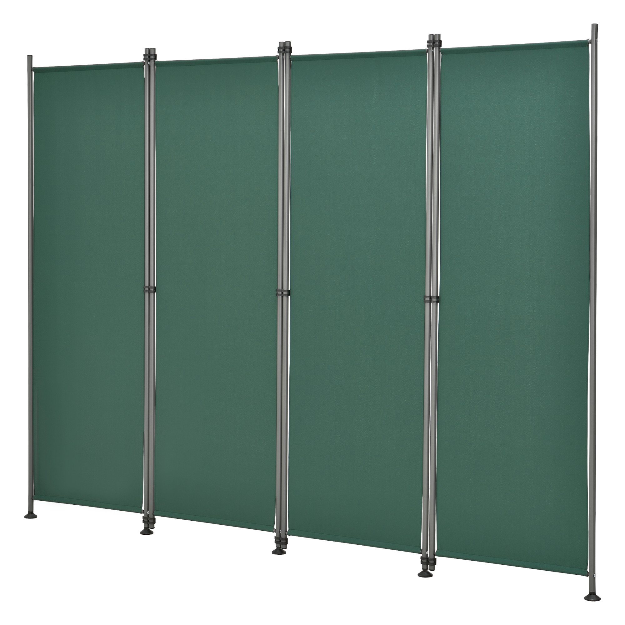 pro.tec Paravent, »Modica« Trennwand Outdoor Sichtschutz 170x215cm Dunkelgrün