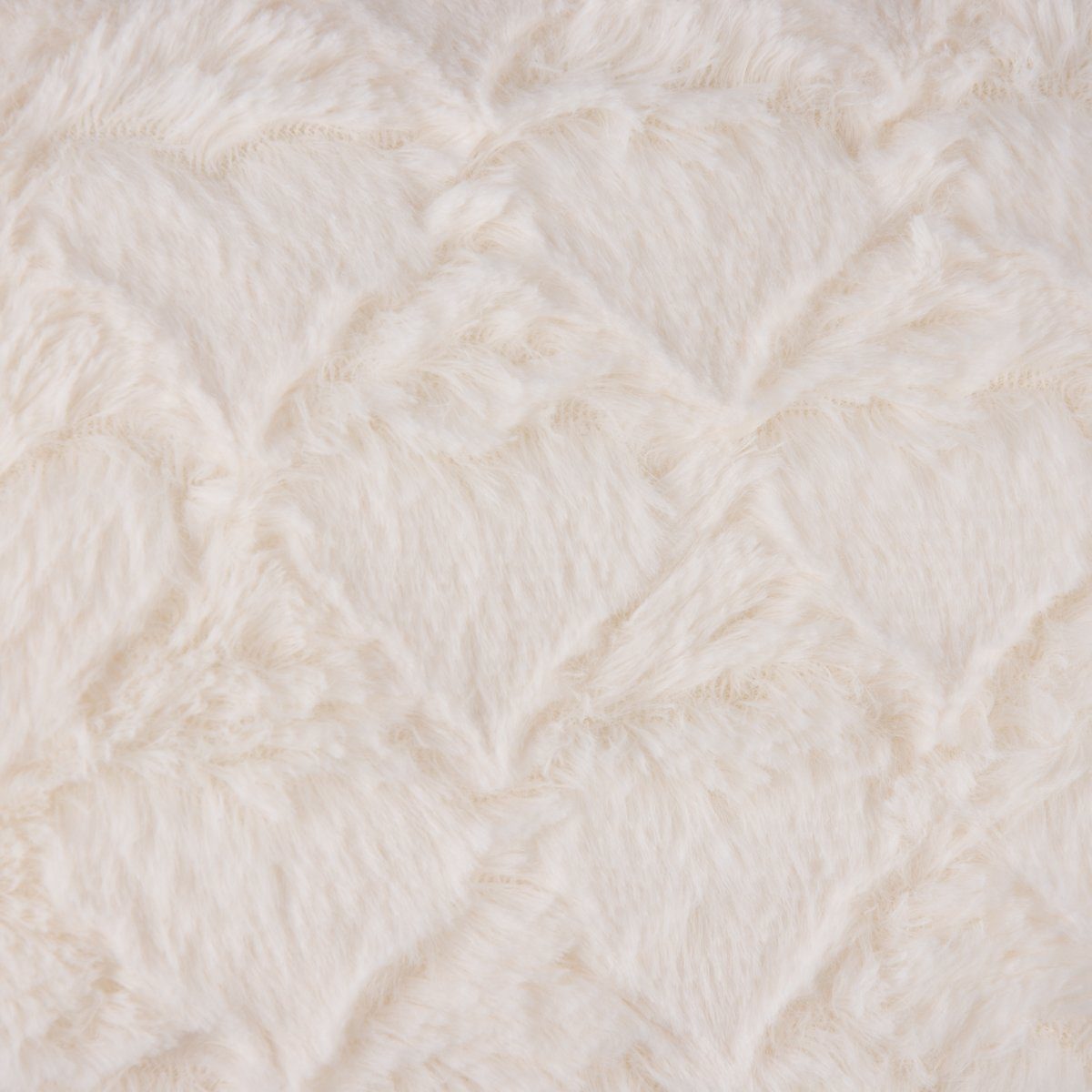 Magma Heimtex Fellkissen Magma Deko Kissen Fluffy Herzen weiß 30x50cm