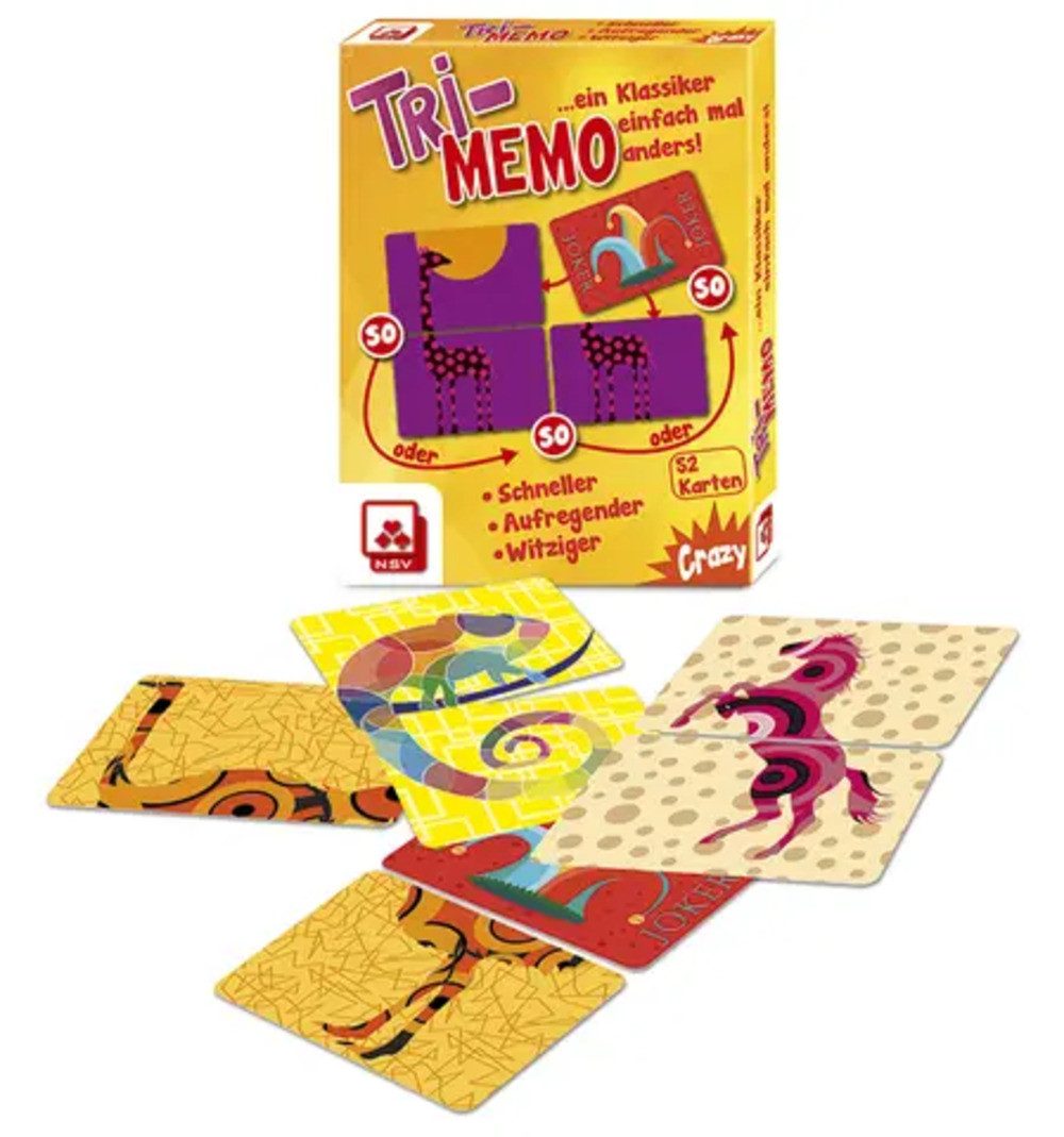 Spiel Tri-Memo
