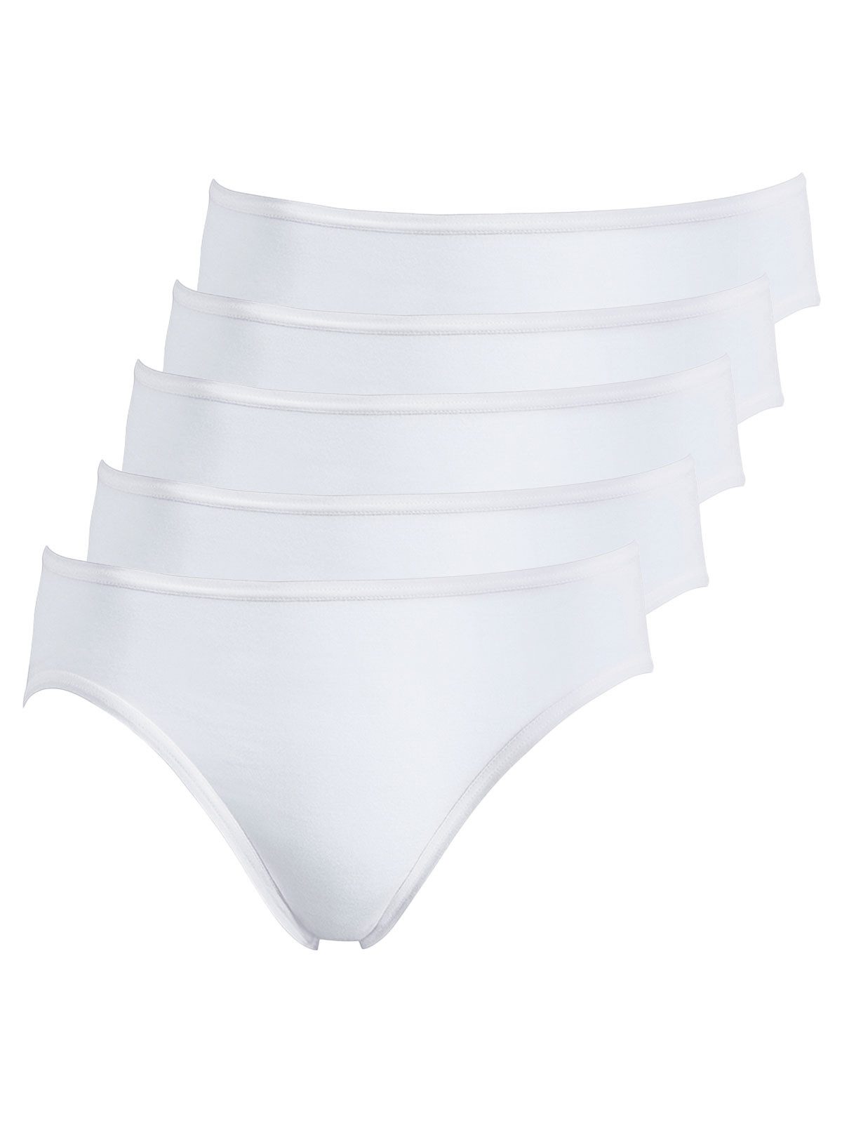 Schöller Bikinislip 5er Pack Damen Bikinislip Baumwolle-Elasthan (Packung, 5-St) -