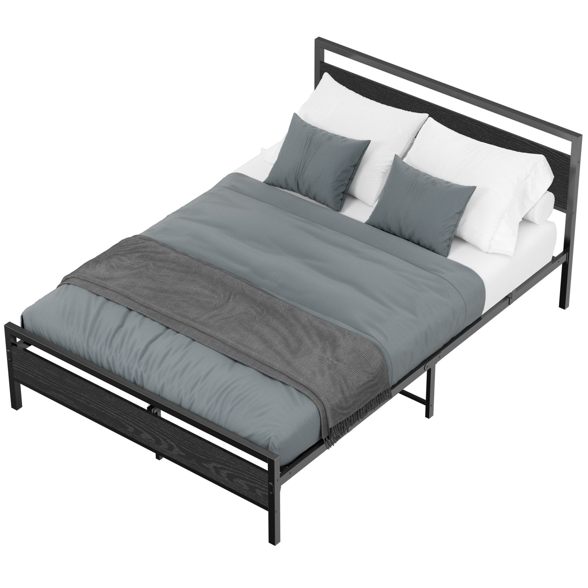 REDOM Metallbett Jugendbett mit Lattenrost (Metallbett günstig online kaufen