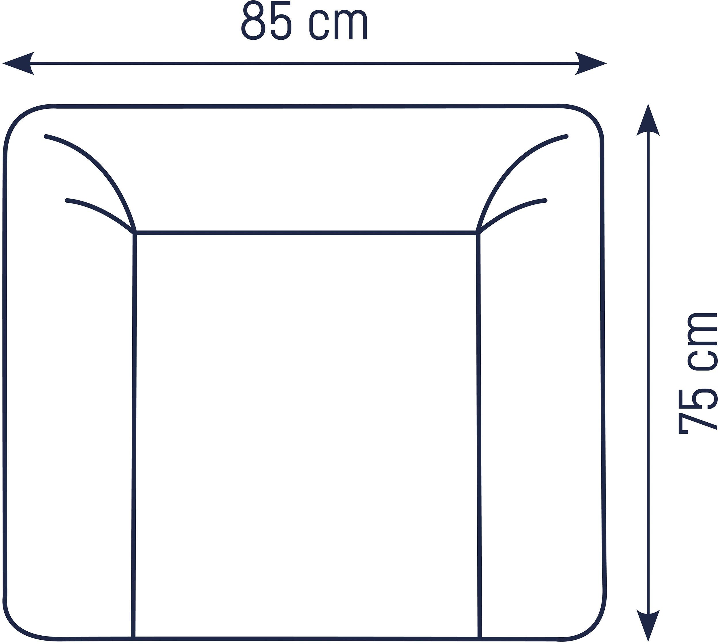 Julius Zöllner Wickelauflage Softy, Traumhase, Made in Germany