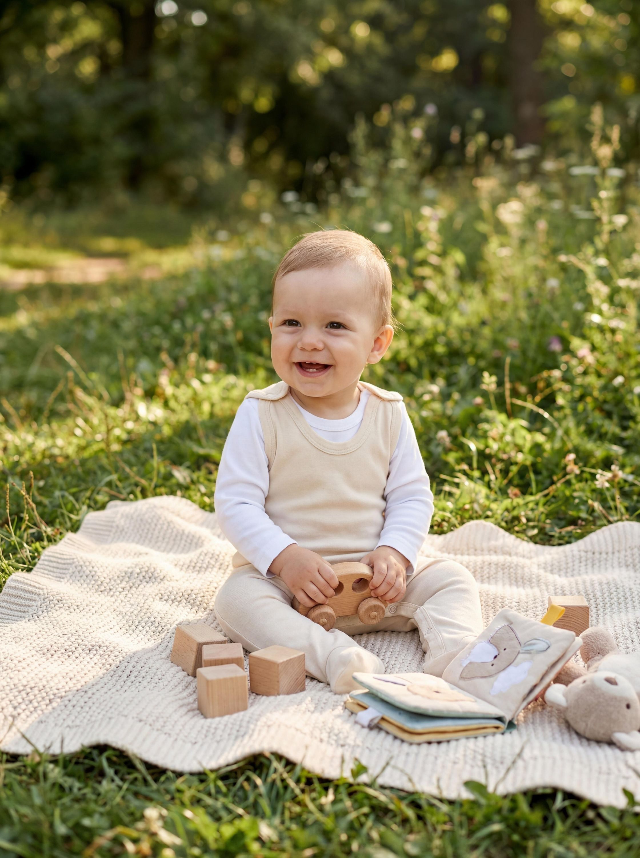TupTam Strampler TupTam Baby Unisex Strampler mit Aufdruck Spruch 5er Pack