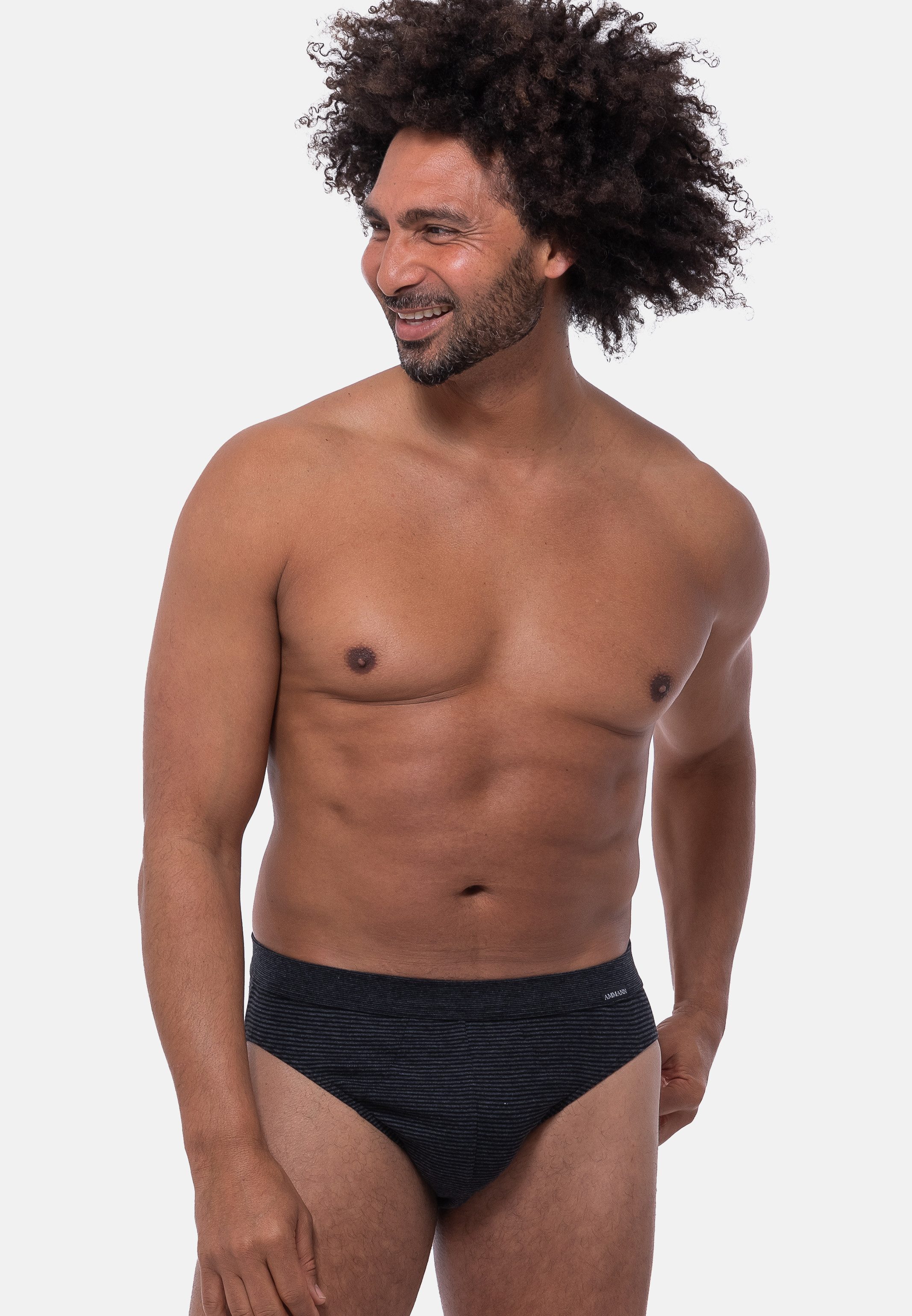 Slip 3er Pack Jeans Feinripp