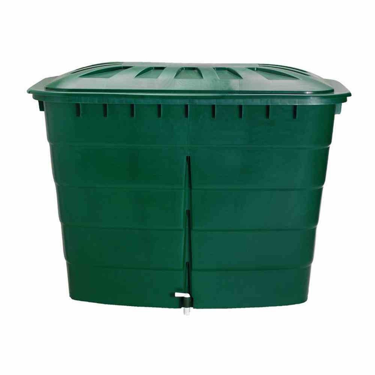 GARANTIA Regentonne »Regentonne eckig 520L mit Deckel und Hahn, Farbe