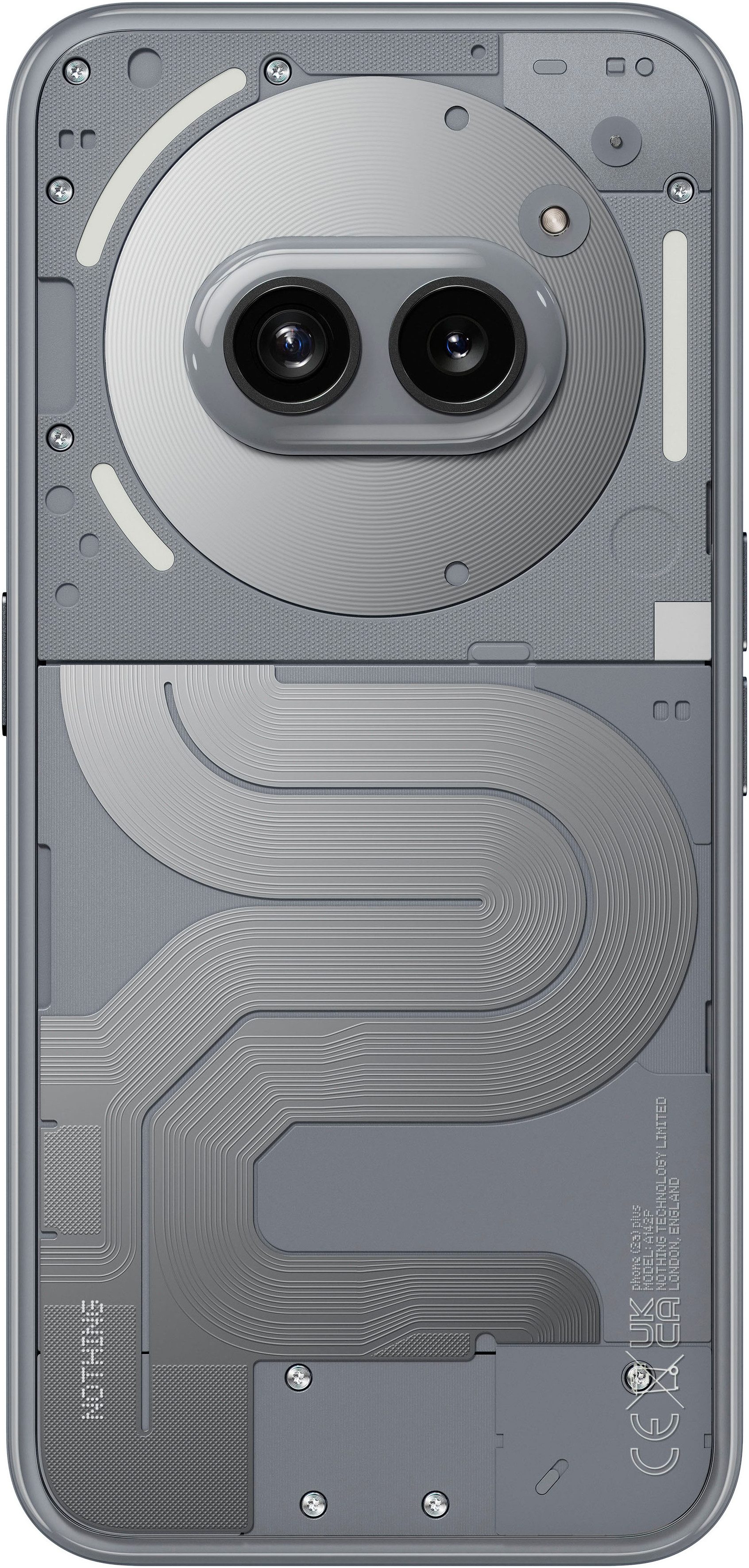 NOTHING Phone (2a) Plus Smartphone (17,01 cm/6,7 Zoll, 256 GB Speicherplatz, 50 MP Kamera)