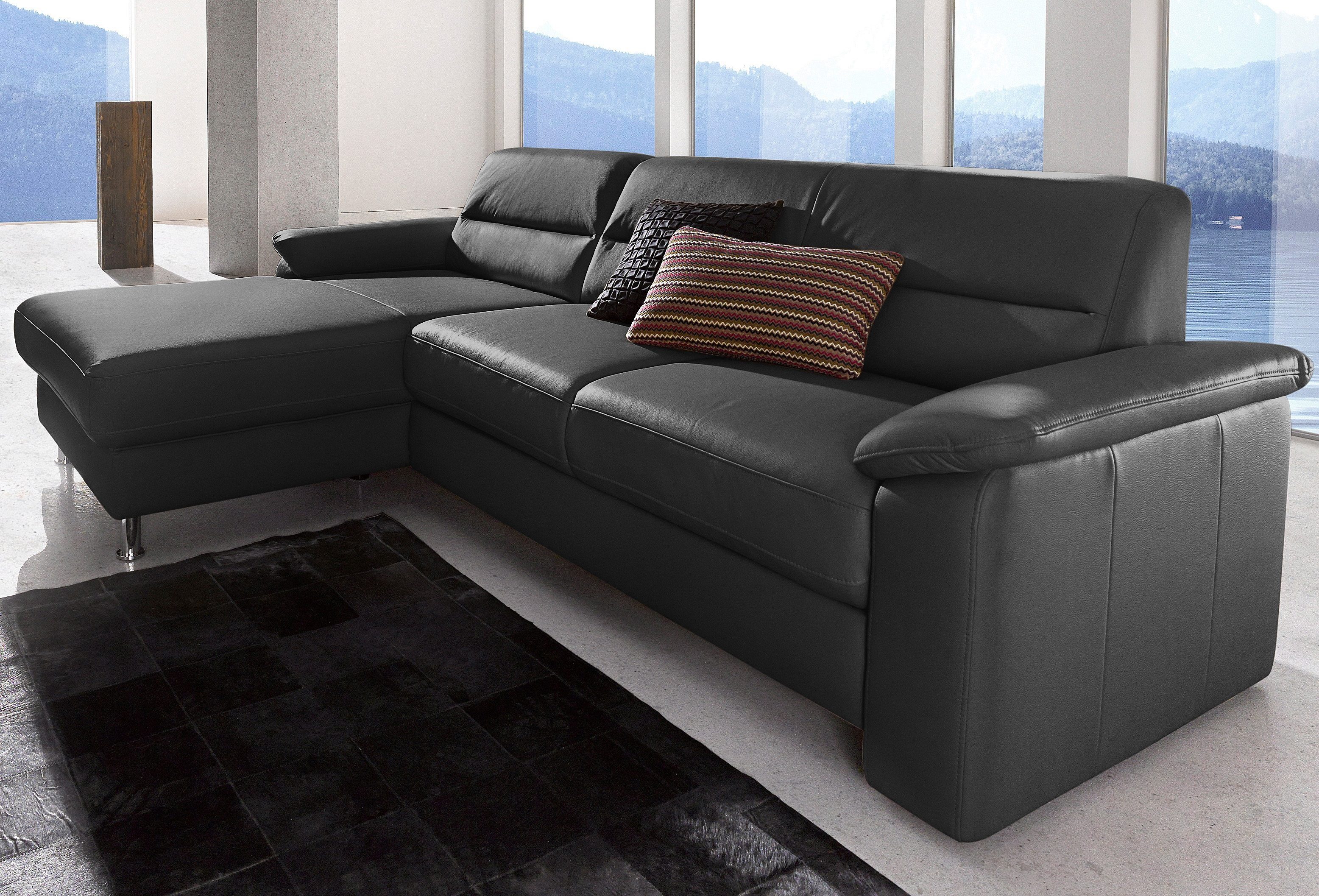 sit&more Ecksofa Ascara L-Form, inklusive Boxspring/Federkern-Polsterung, günstig online kaufen