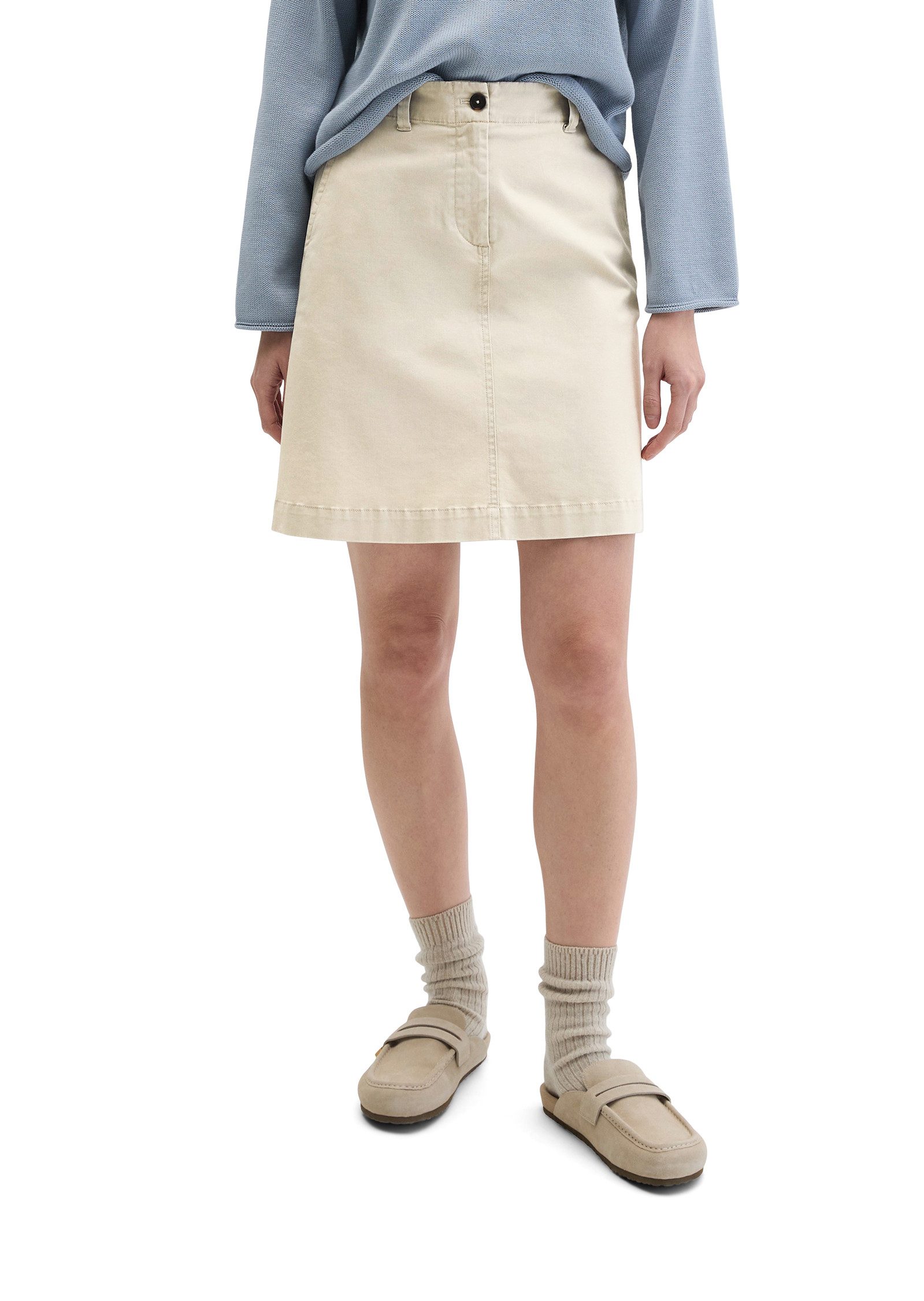 Marc O'Polo Webrock aus Brushed Cotton Twill
