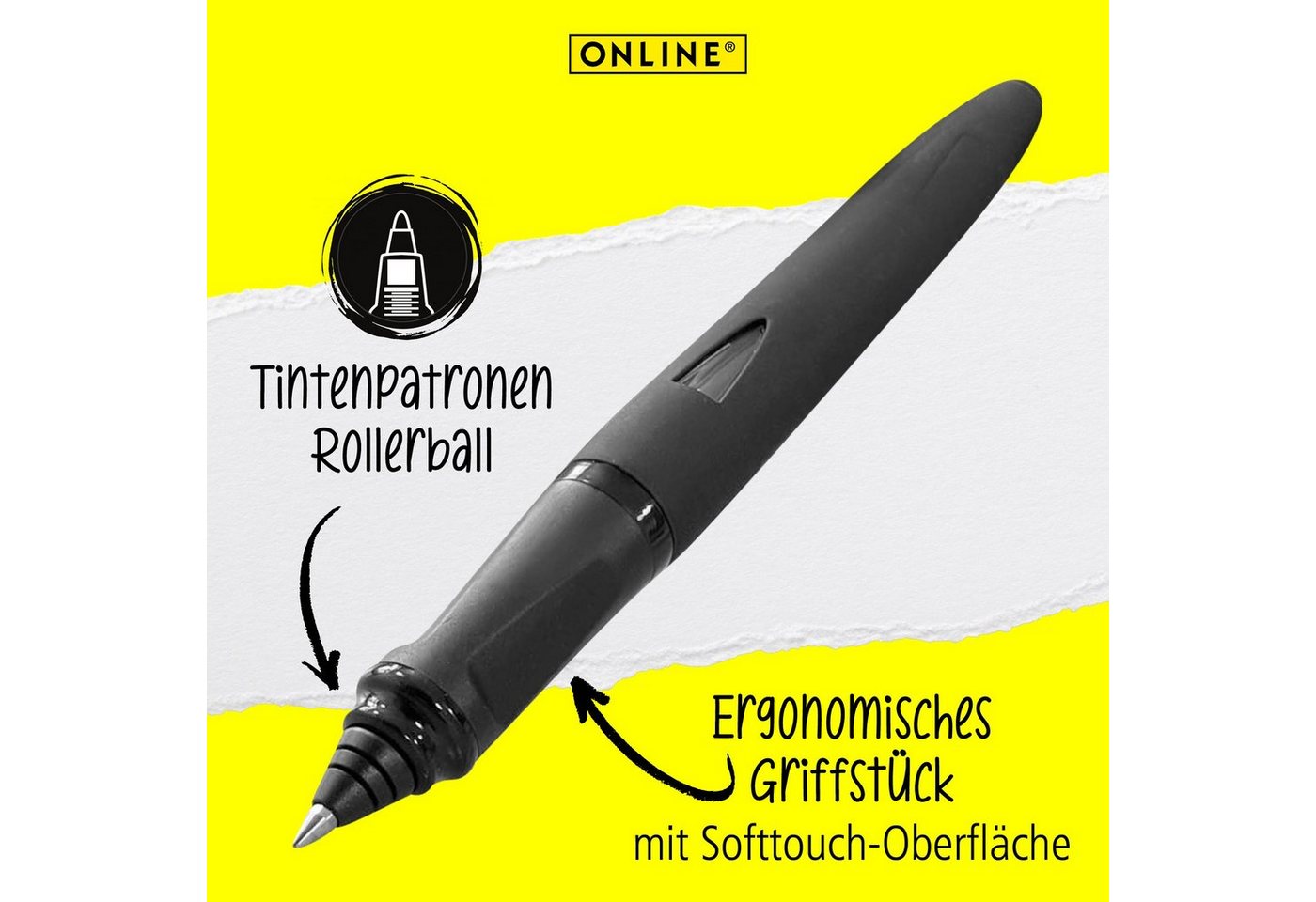 Thumbnail - Online Pen Füller Switch Expert, ergonomisch, ideal für die Schule, mit Stylus-Tip