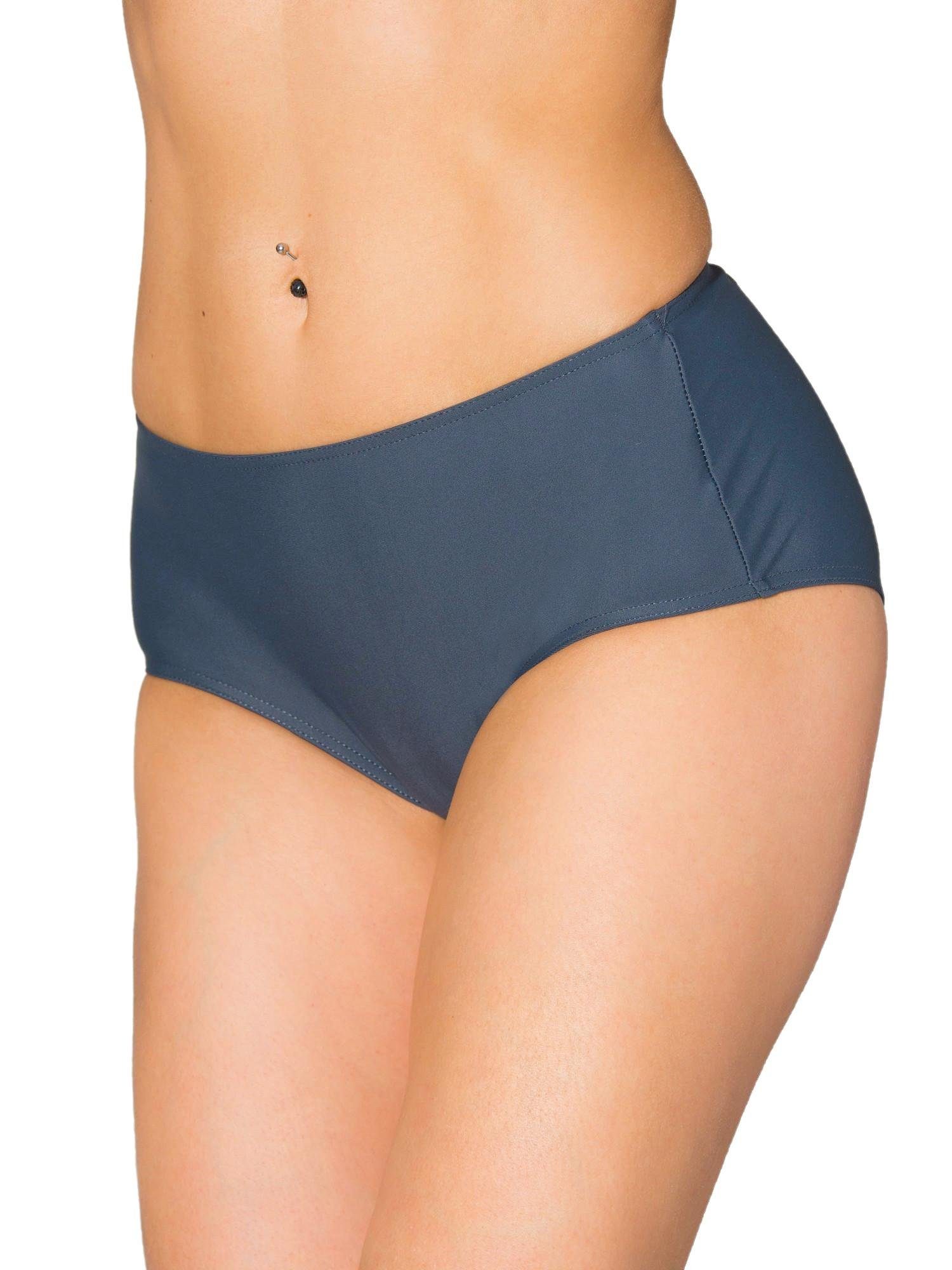 Bikini-Hose Aquarti Damen Bikinihose mit Mittelhohem Bund