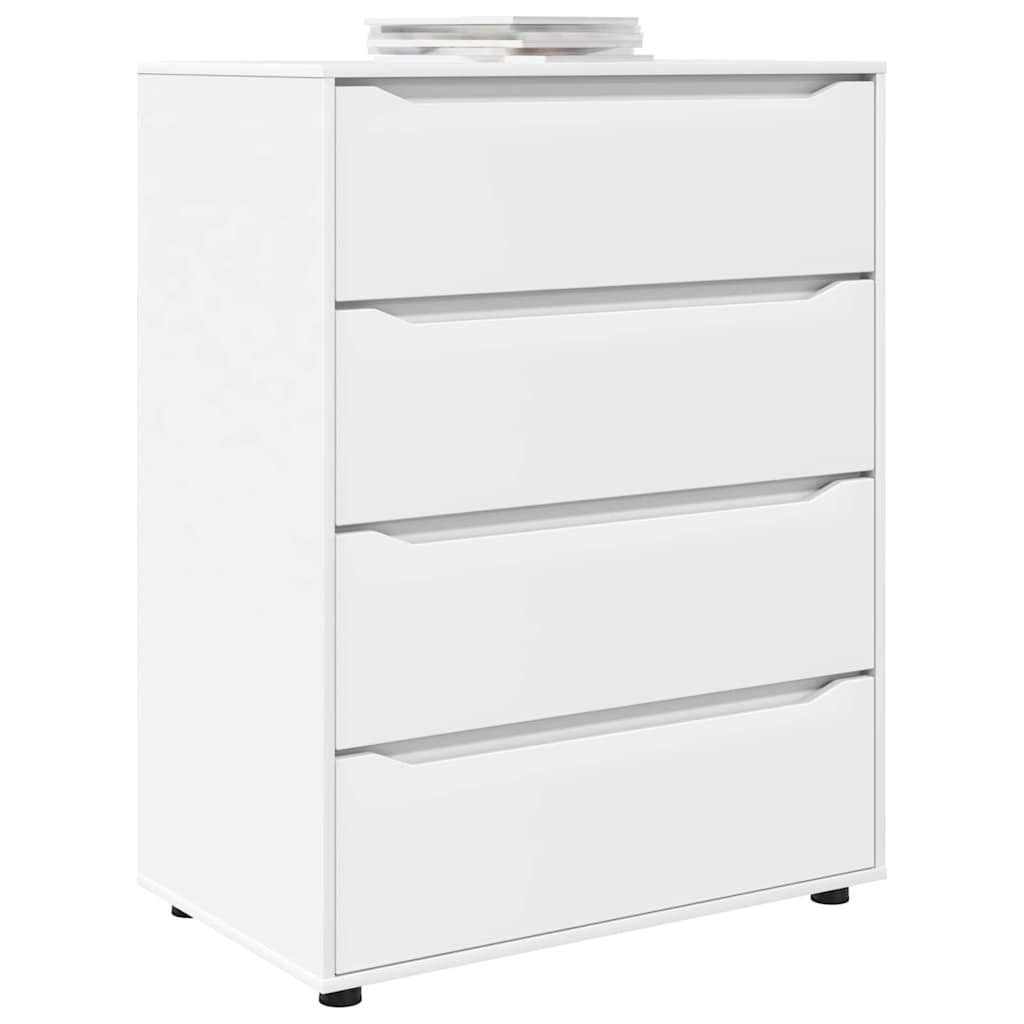 vidaXL Fächerschrank Stauraumschränke 2 pcs Weiß 80 x 48 x 105 cm Holzwerks günstig online kaufen