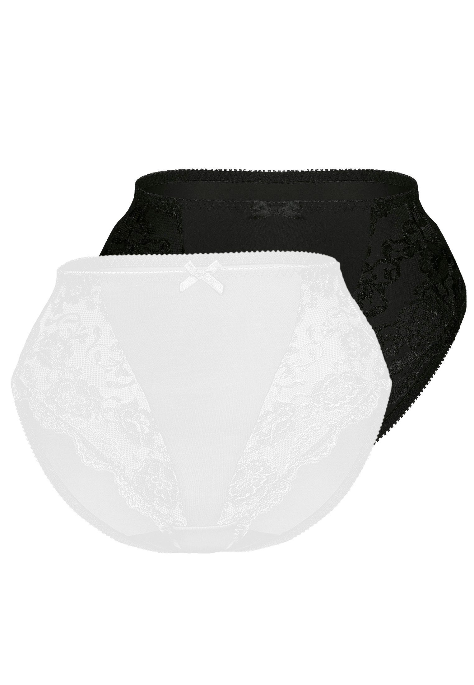 Sassa Miederslip Classic Lace (2er Pack) mit Spitzeneinsatz