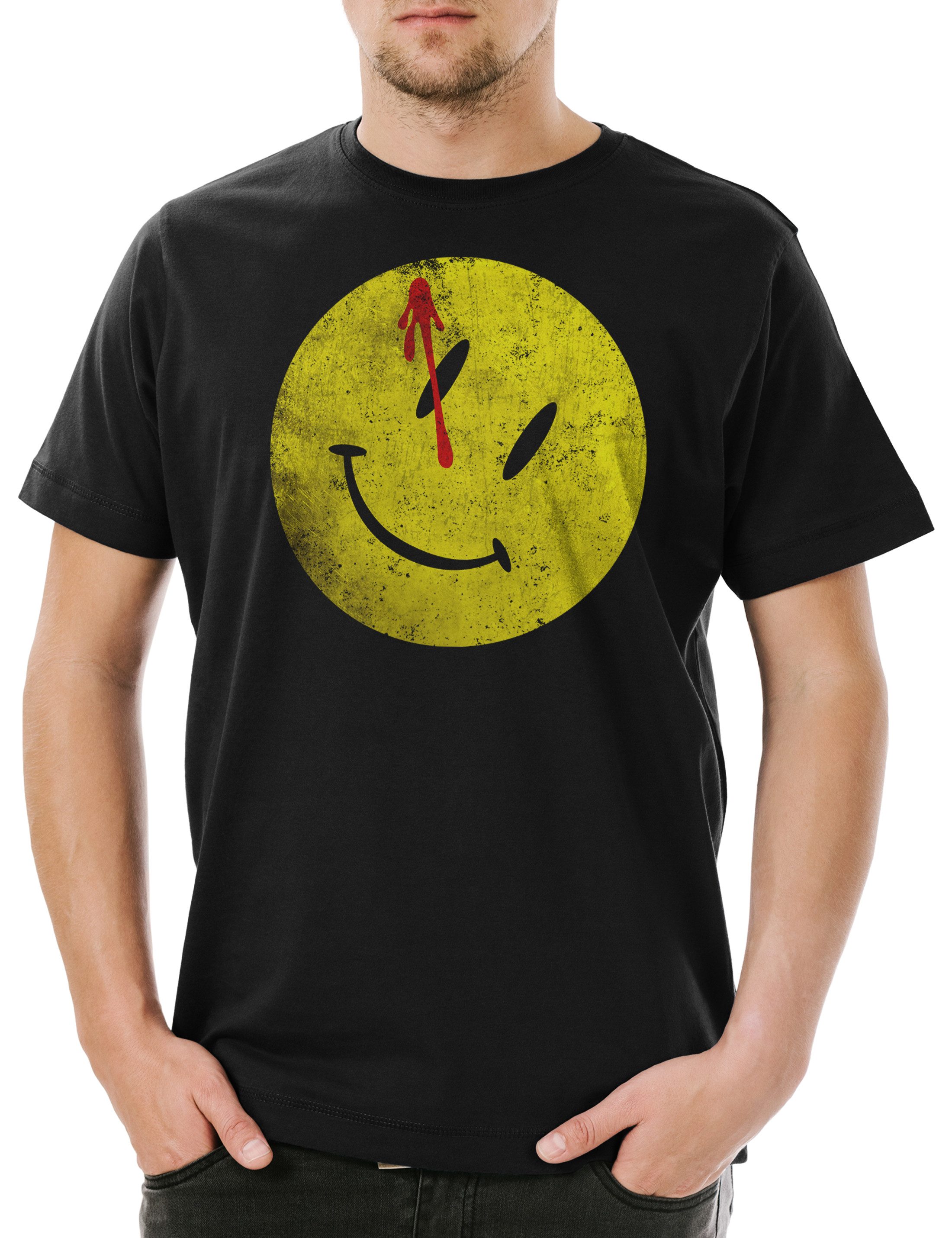 Urban Backwoods Print-Shirt Bloody Button Herren günstig online kaufen