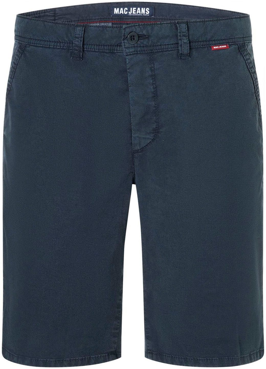 MAC Bermudas Liam Bermuda in gewaschener Optik, Twillqualität