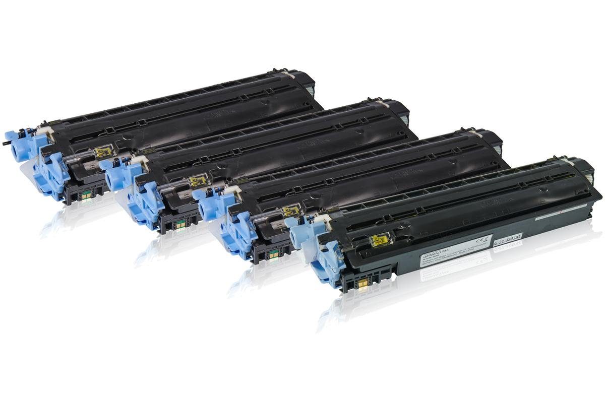 Inkadoo Tonerkartusche Inkadoo HP Q6000A / 124A Tonerkartusche Multipack