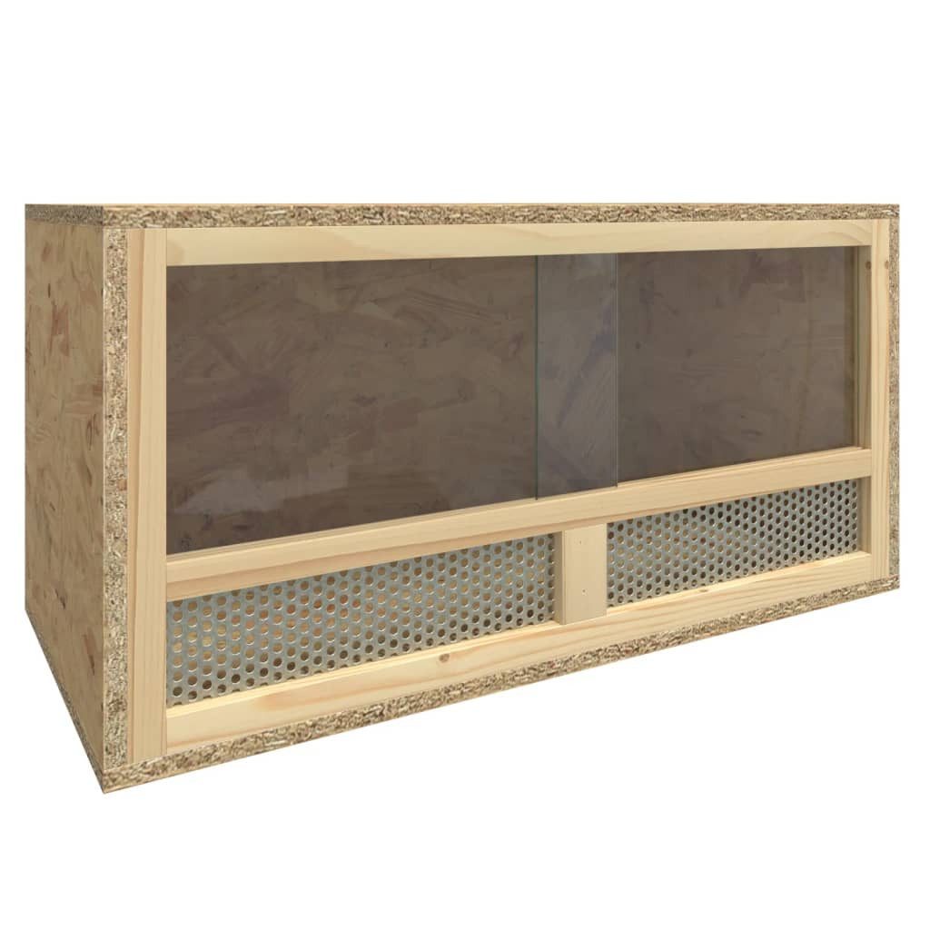 Kleintierkäfig Terrarium Spanplatte 60x30x30 cm