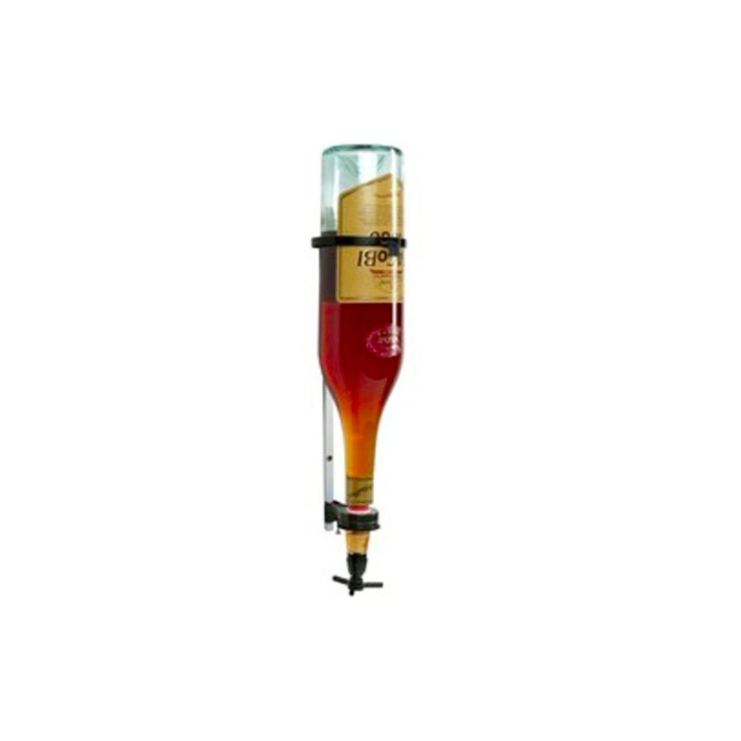 Flaschenausgießer PRIMA - Portionierer - 2,0 cl inkl. Wandhalter für 3 Liter Flaschen