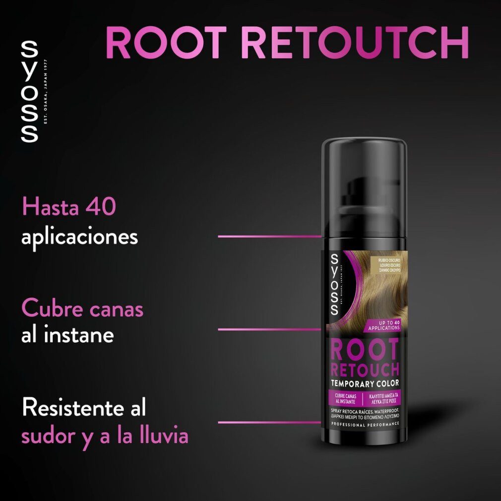 Syoss Haarpflege-Set ROOT RETOUCH Wurzelretuschierspray #Dark Blonde