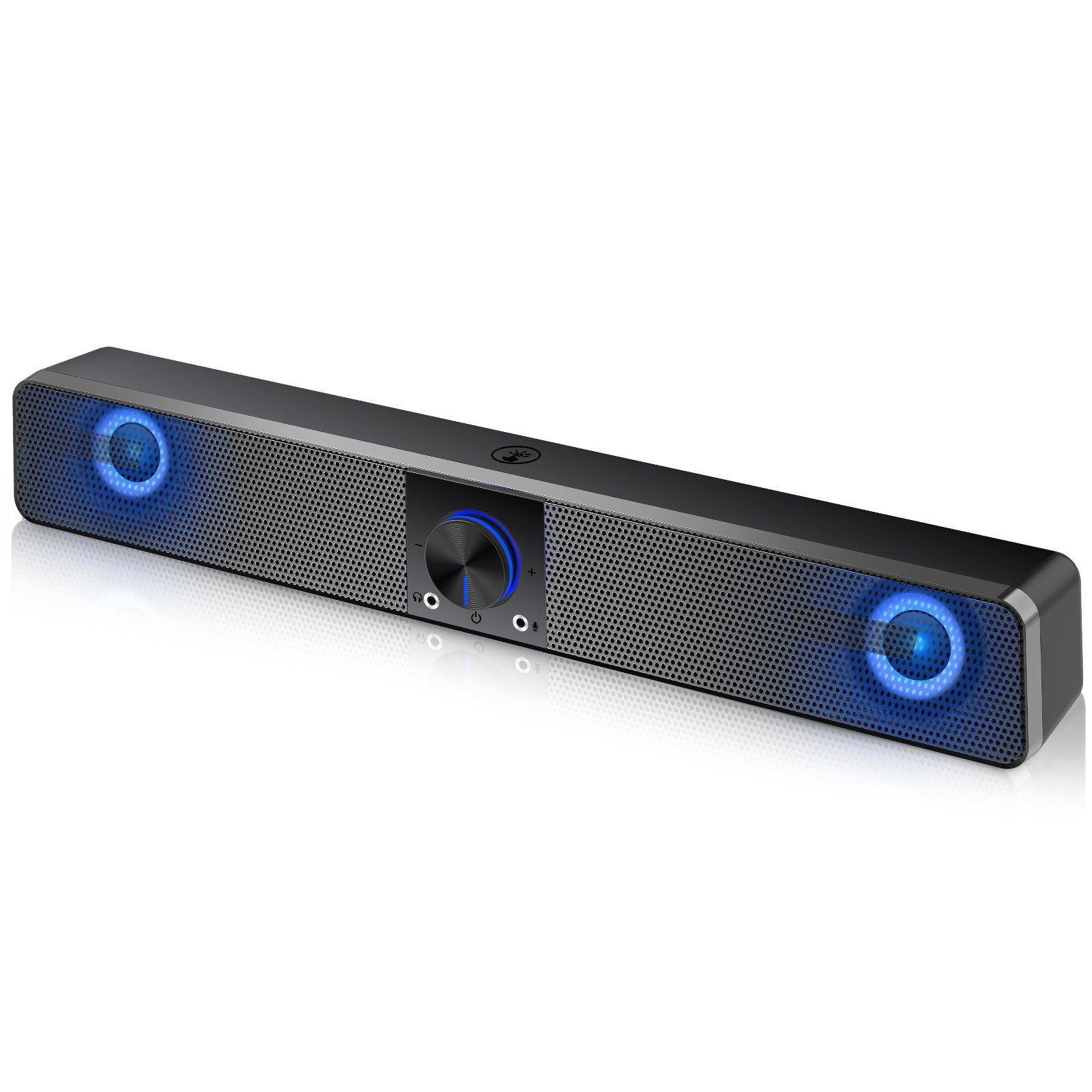ELEGIANT SR200P Lautsprecher (10W 2.0 Stereo, 7 LED-Lichtfarbe). Reduzierter Preis € 38,99. Unverbindliche Preisempfehlung € 54,99