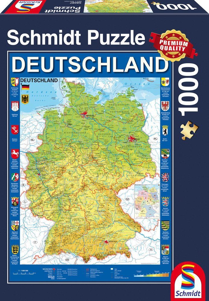 Schmidt Spiele Puzzle 1000 Teile Schmidt günstig online kaufen