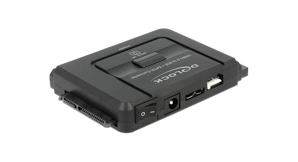 Modem DeLOCK Konverter USB 3.0 > SATA 6 Gb/s / IDE 40 Pi