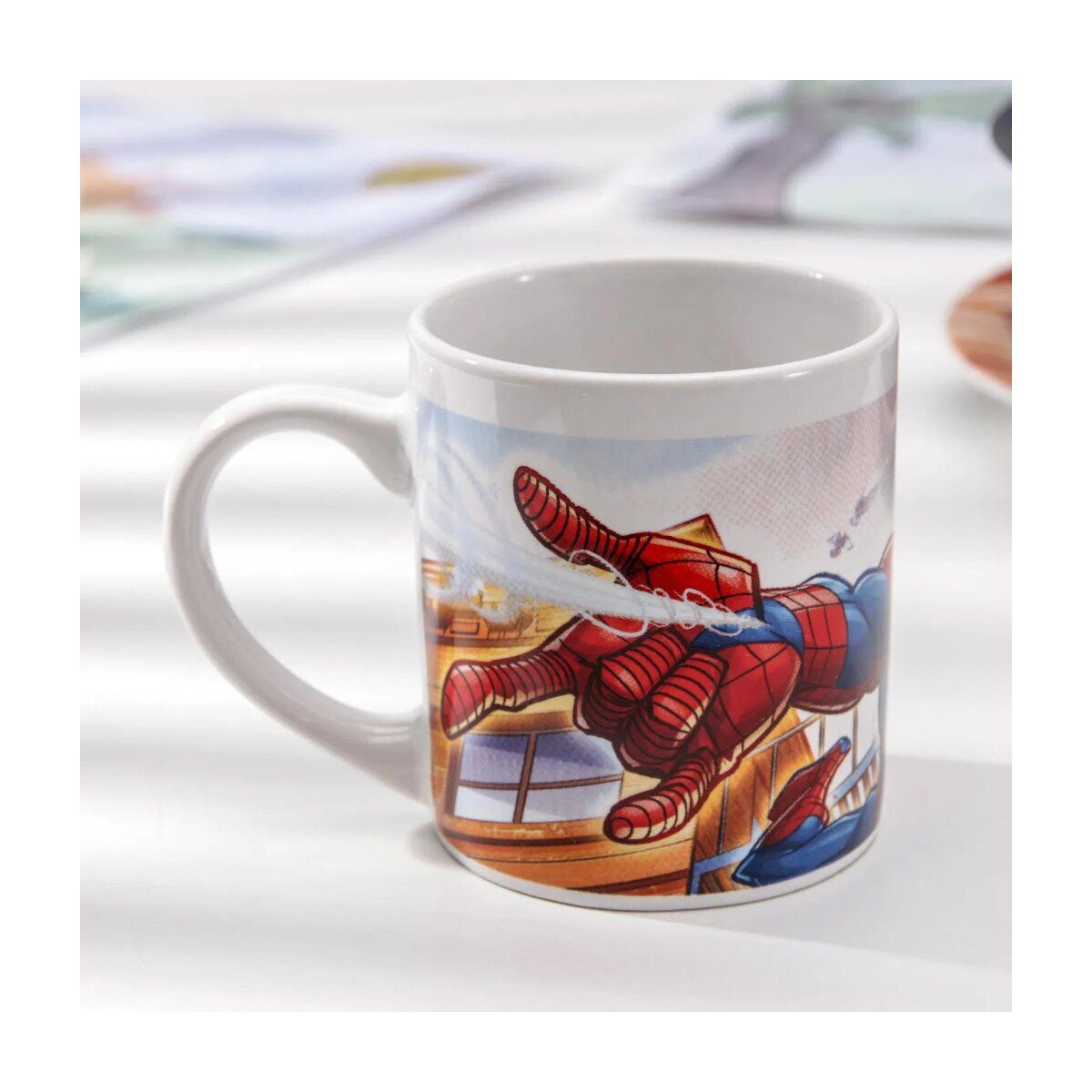 Spiderman Tasse Spiderman Streets Porzellantasse 235 ml, 1-tlg.