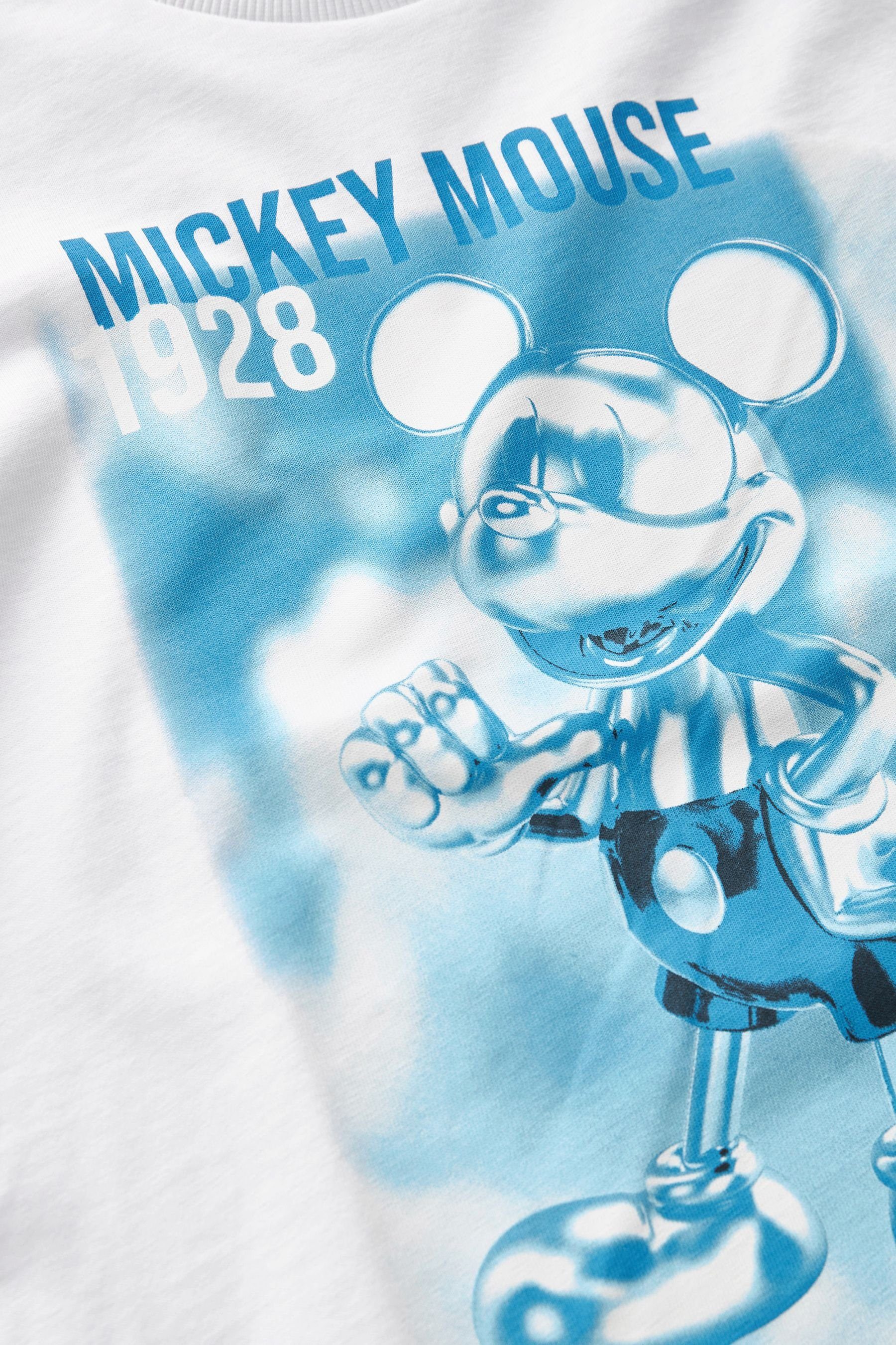 Next T-Shirt Mickey Mouse™ T-Shirt mit kurzen Ärmeln (1-tlg)