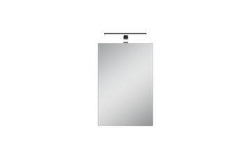byLIVING Spiegelschrank SPREE (Breite 40, 50, 60, 70 oder 80 cm, in Weiß mit Spiegeltür) mit Beleuchtung, Viel Stauraum