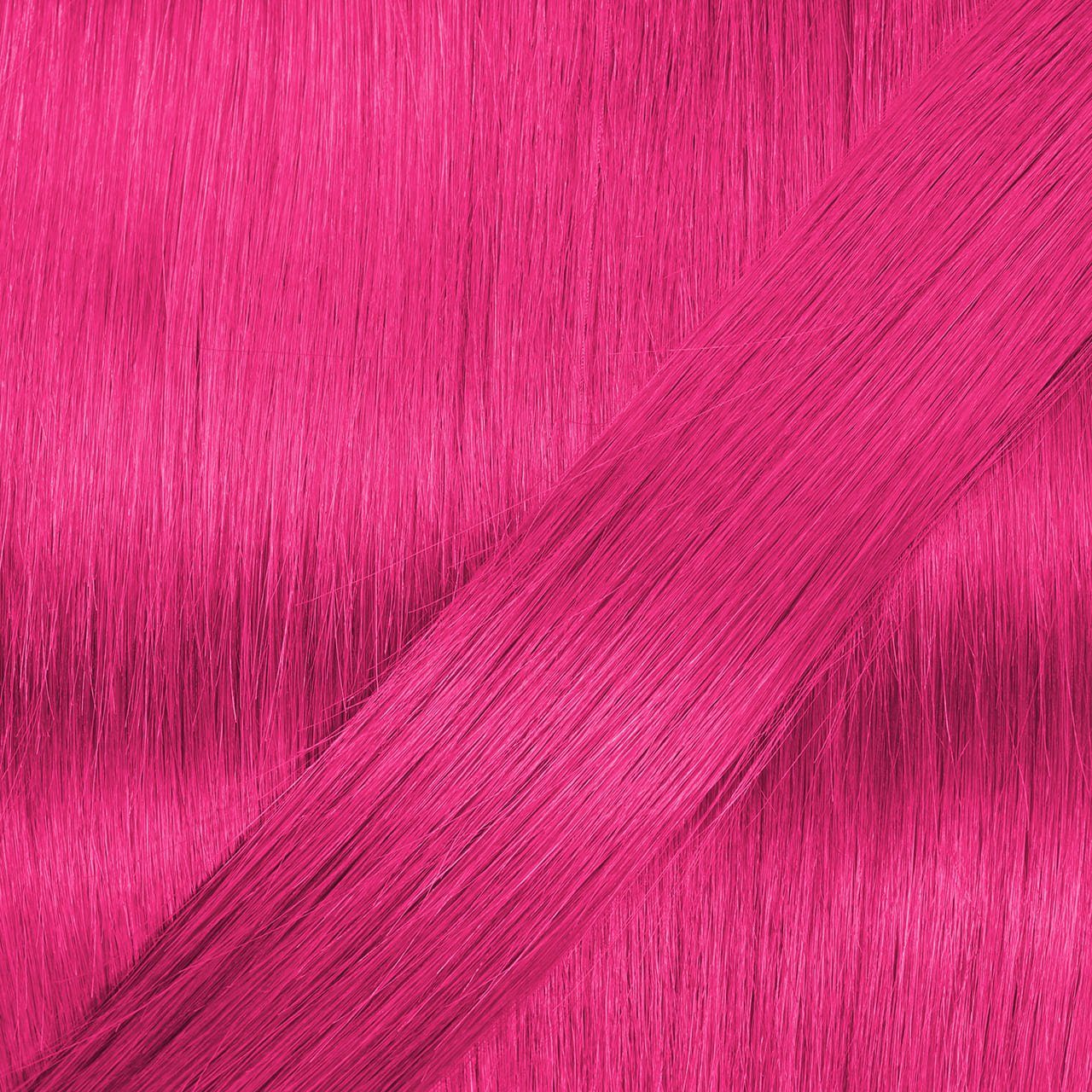 hair2heart Microring Echthaar-Extension Premium Extensions 50cm #Pink