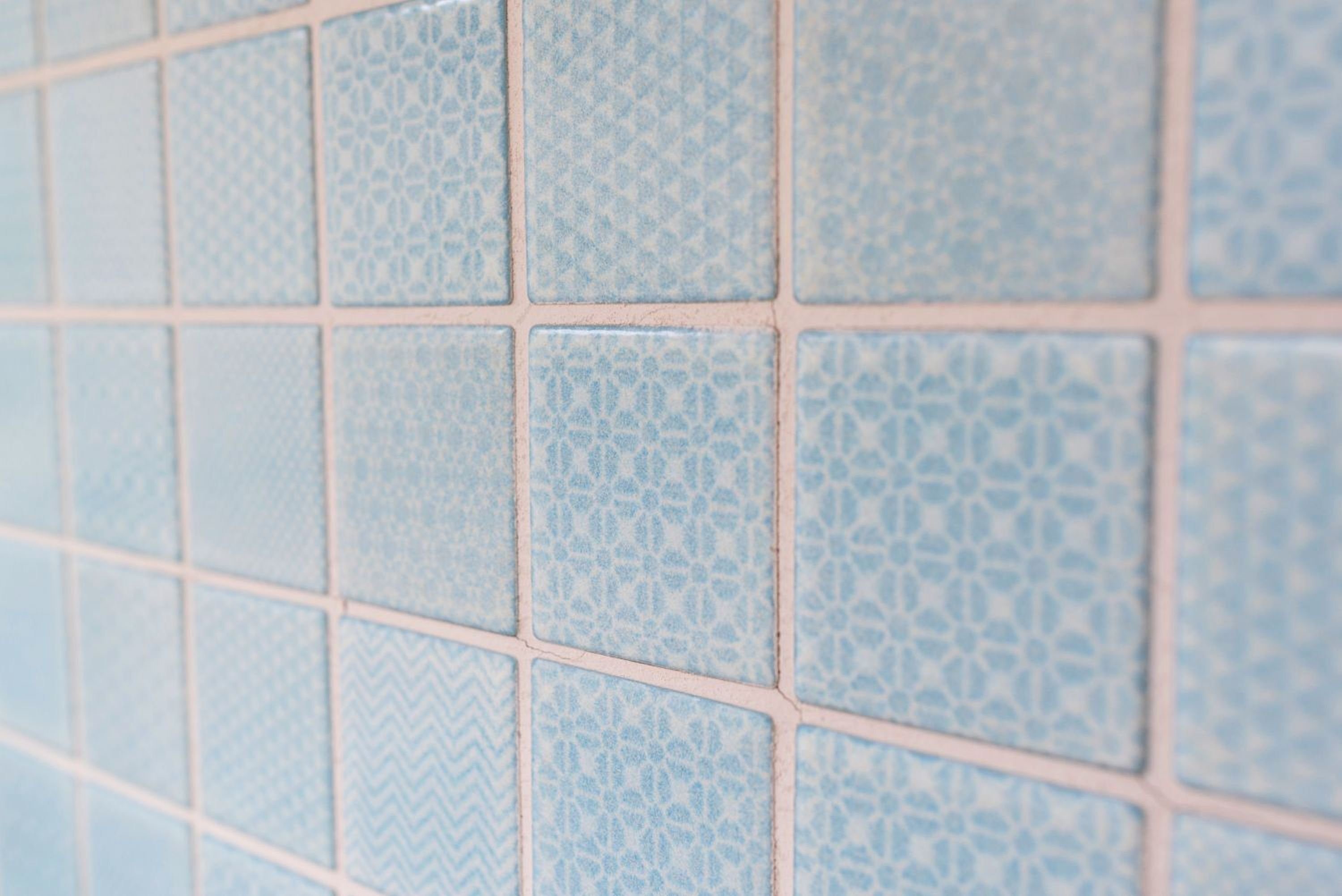 Mosani Mosaikfliesen Keramik Mosaik hellblau Küche BAD eisblau Pool Fliese Fliesenspiegel